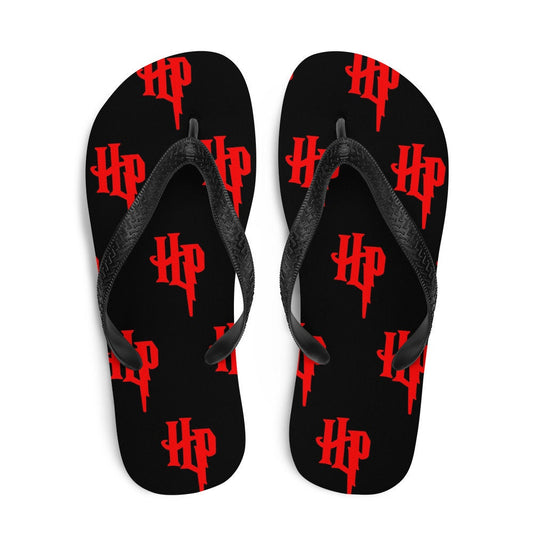 Emerald  Blossoms - HP wizard Flip-Flops