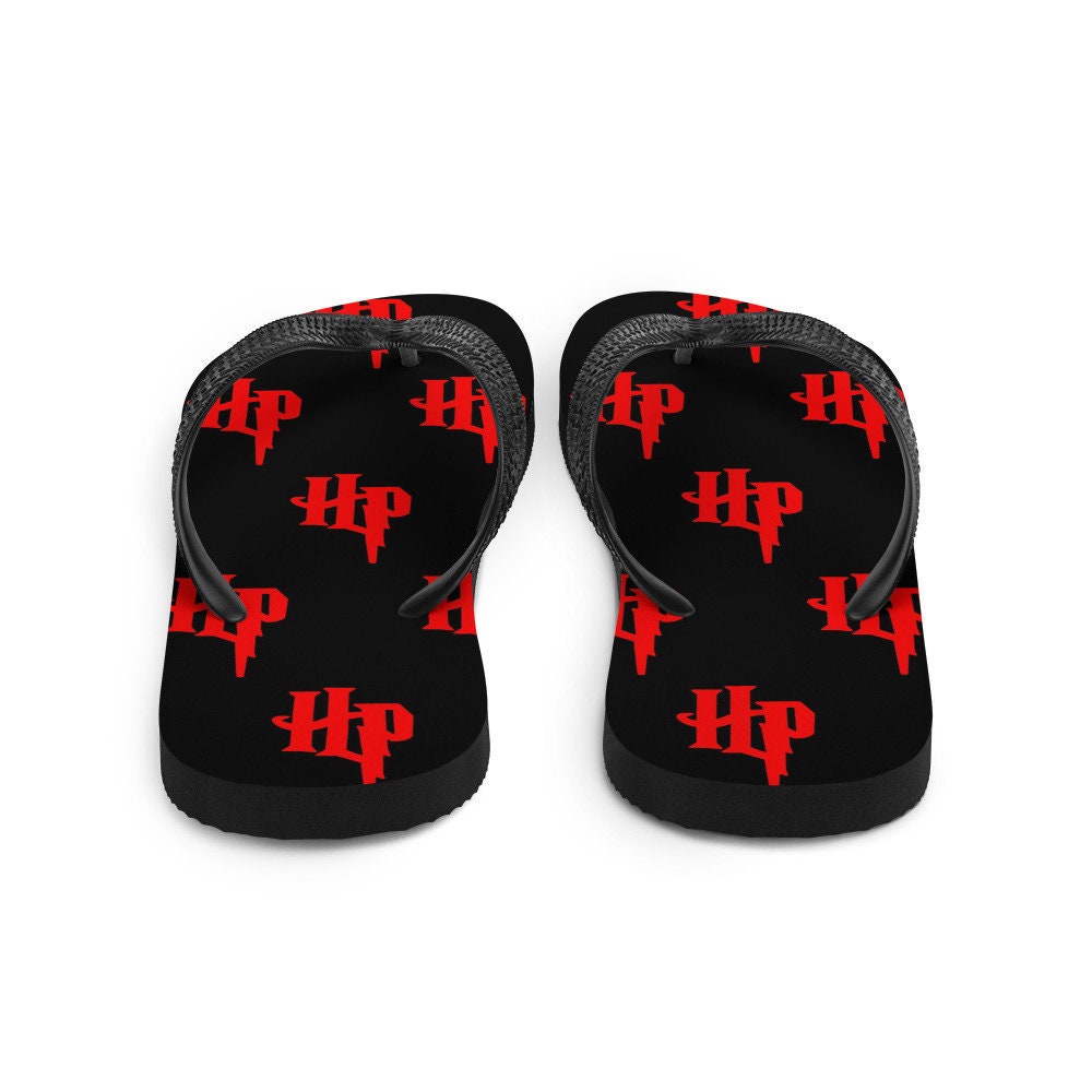 Emerald  Blossoms - HP wizard Flip-Flops