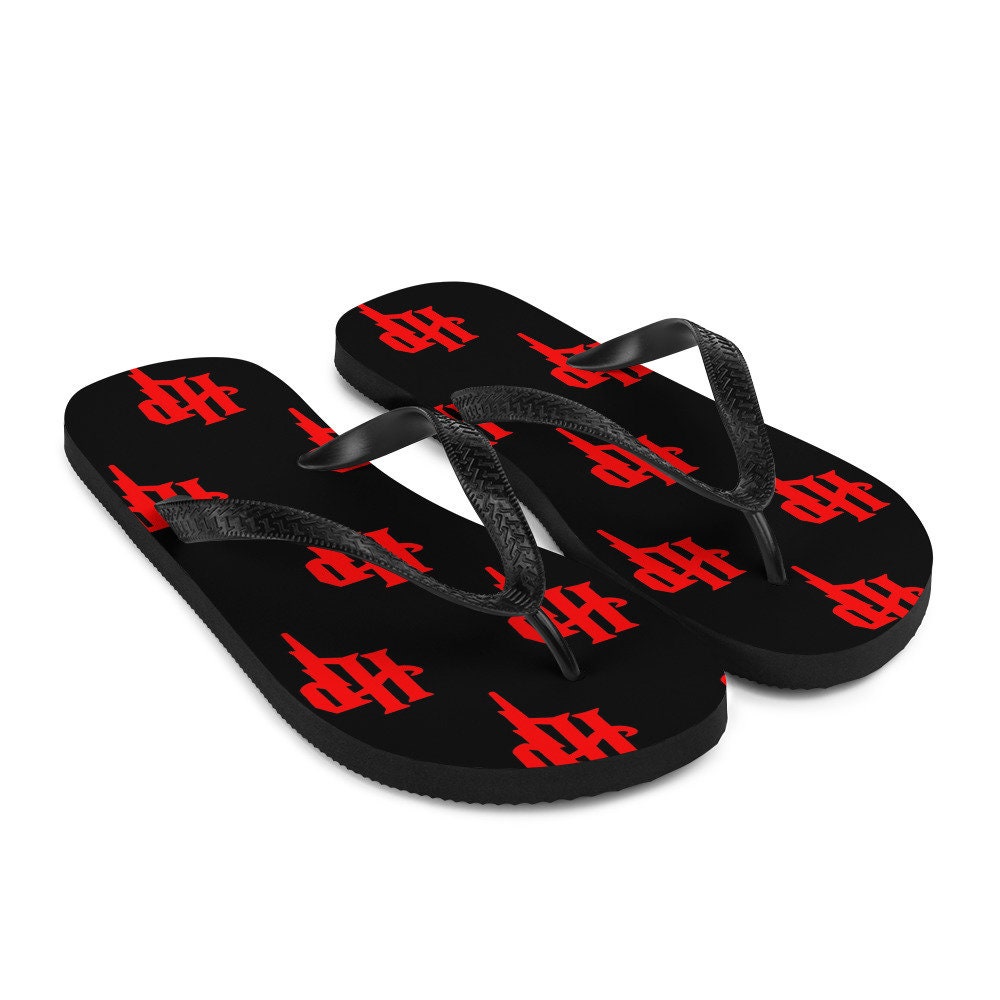 Emerald  Blossoms - HP wizard Flip-Flops