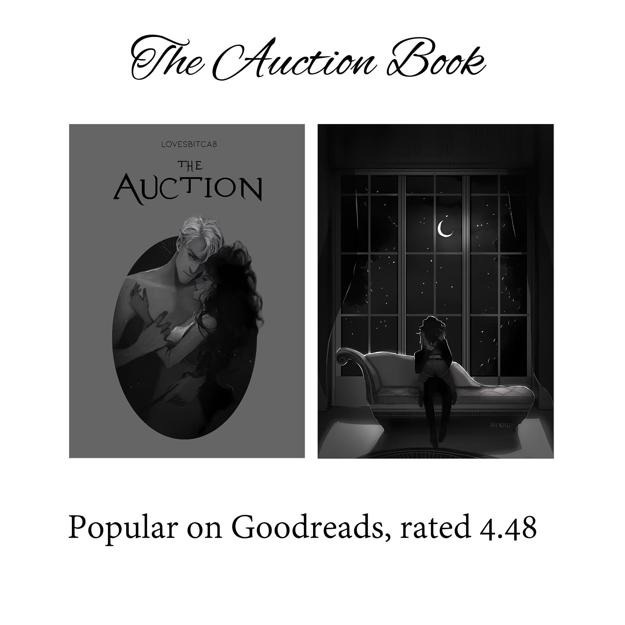 The Auction Book, Hardcover Book, Dramione Fanfiction