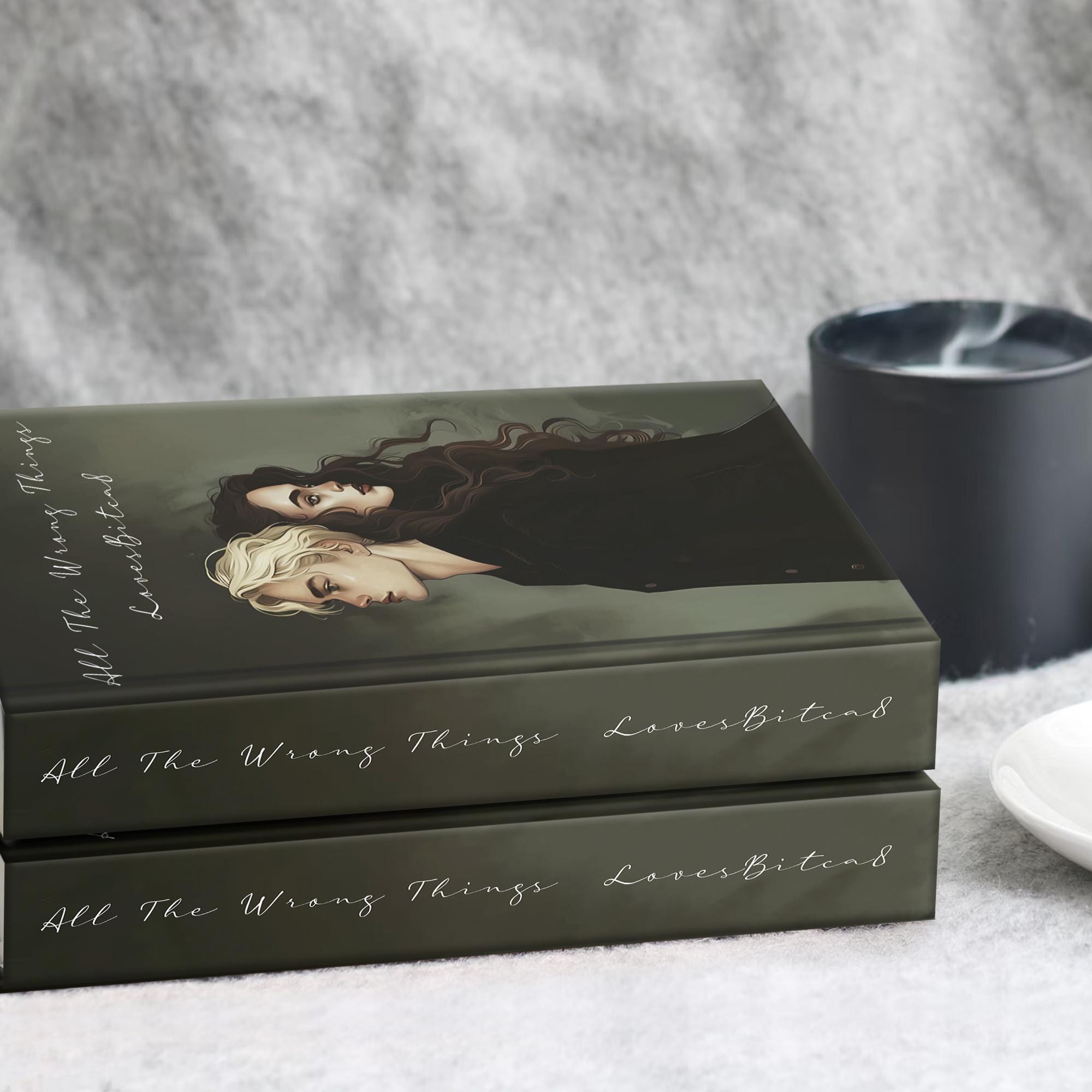 Romantic Fantasy Books: All The Wrong Things, Hardcover Edition of Dramione fan Fiction