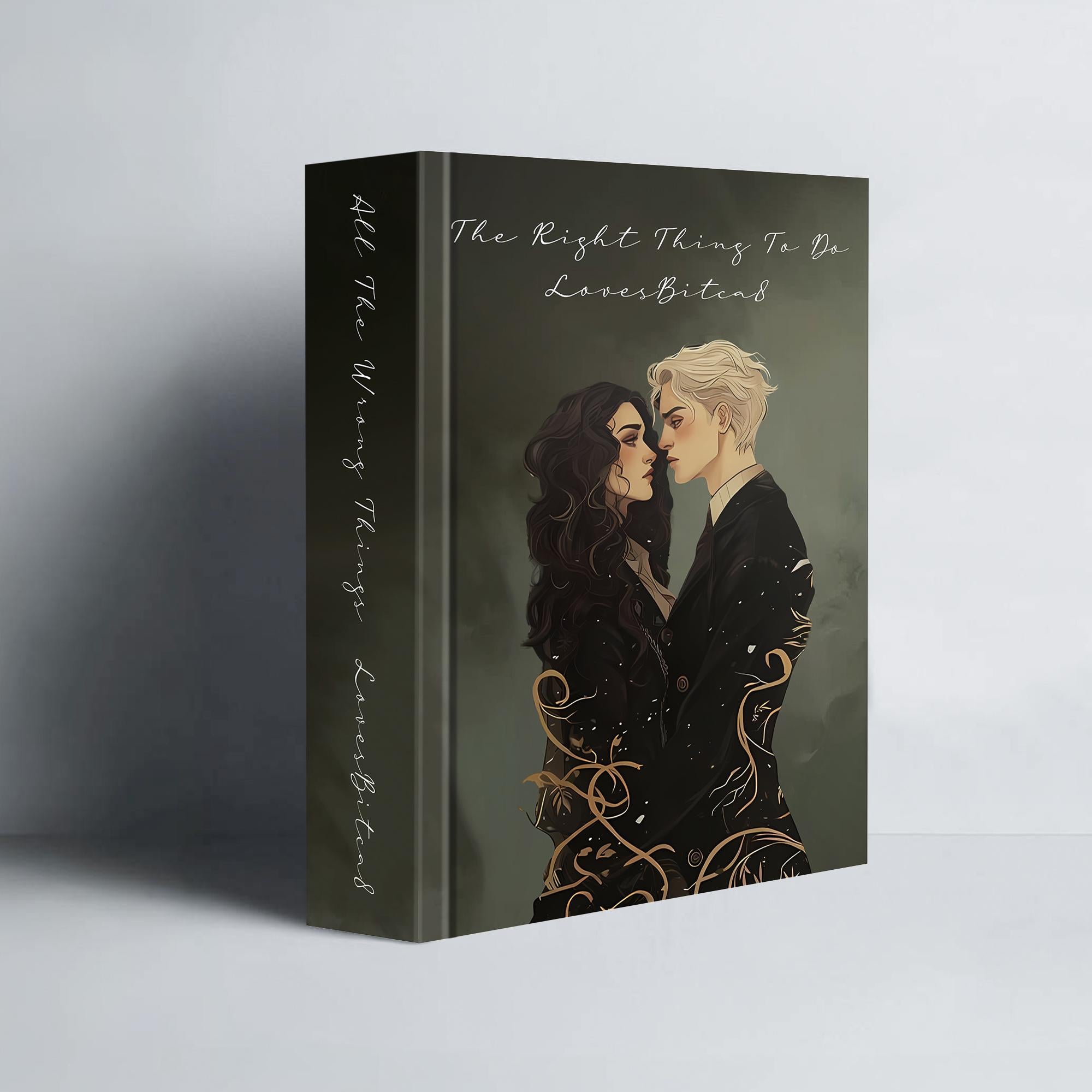 The Right Thing To Do, Hardcover Book, Dramione Fanfiction, Rights And Wrongs #1