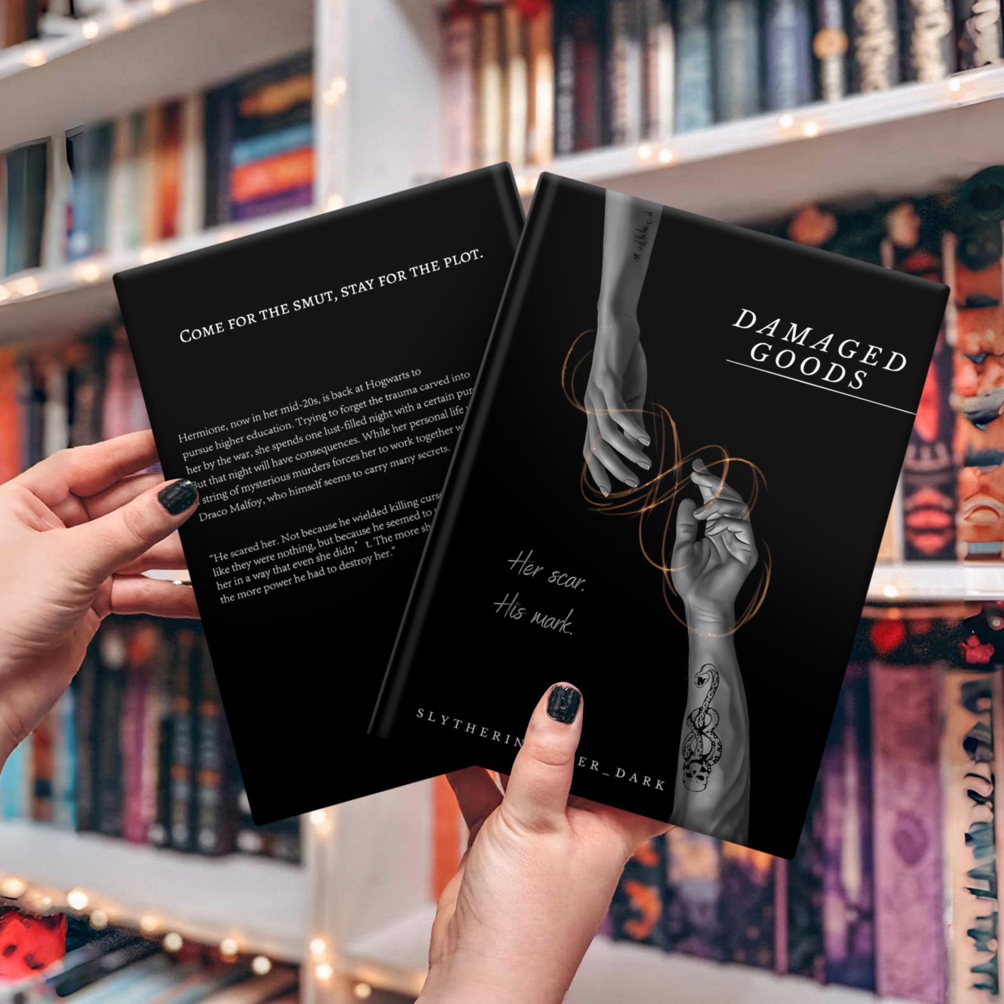 Damaged Goods, Hardcover Bookbinding, Hardcover Collection, Dramione fanfiction