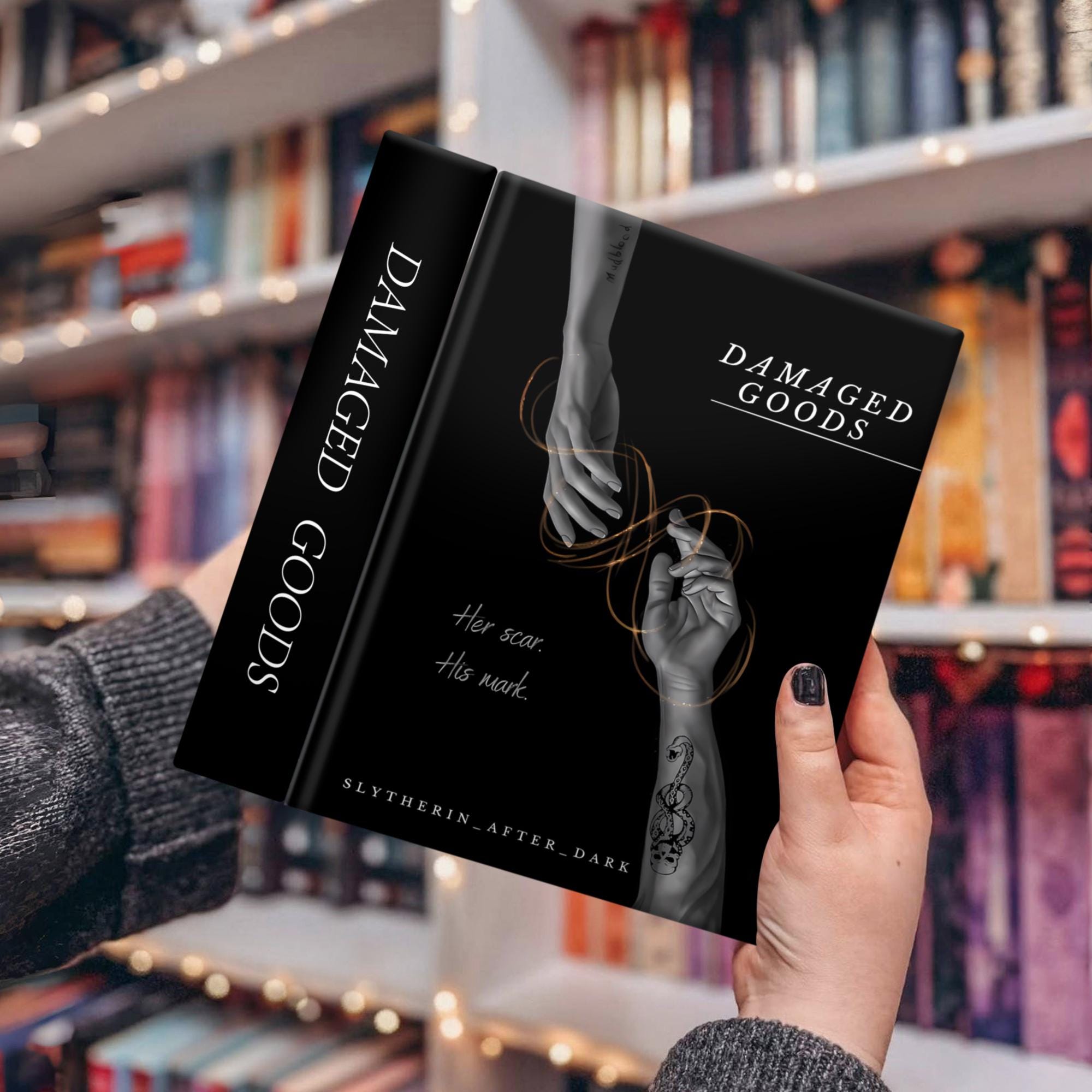 Damaged Goods, Hardcover Bookbinding, Hardcover Collection, Dramione fanfiction