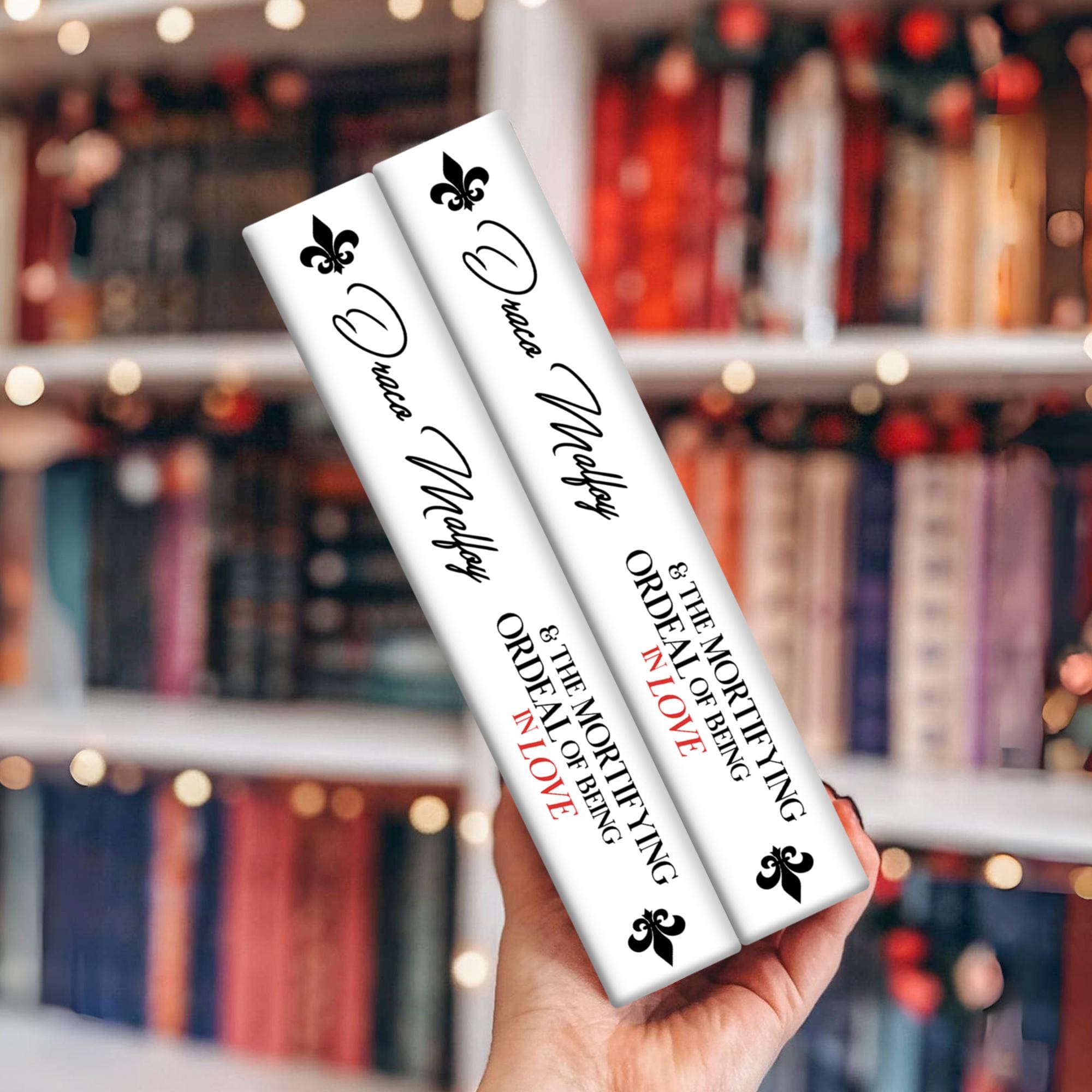 Draco and the Mortifying Ordeal of Being in Love-Fanfic Bookbinding, Hardcover Book