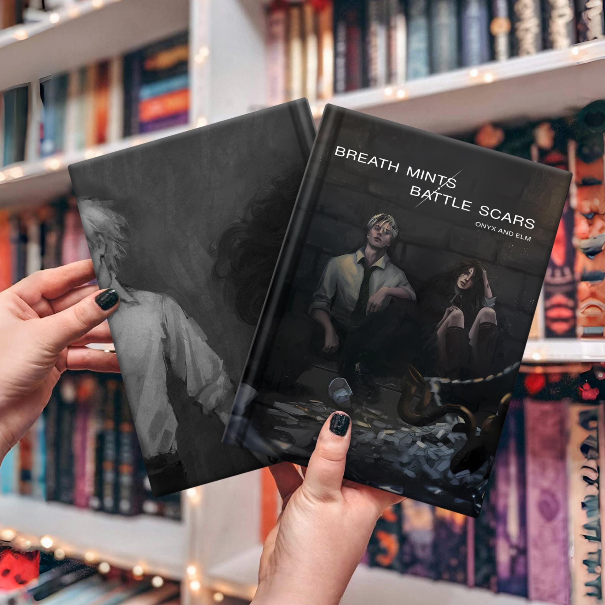 Breath Mints / Battle Scars, Hardcover Book, Hardcover Bookbinding