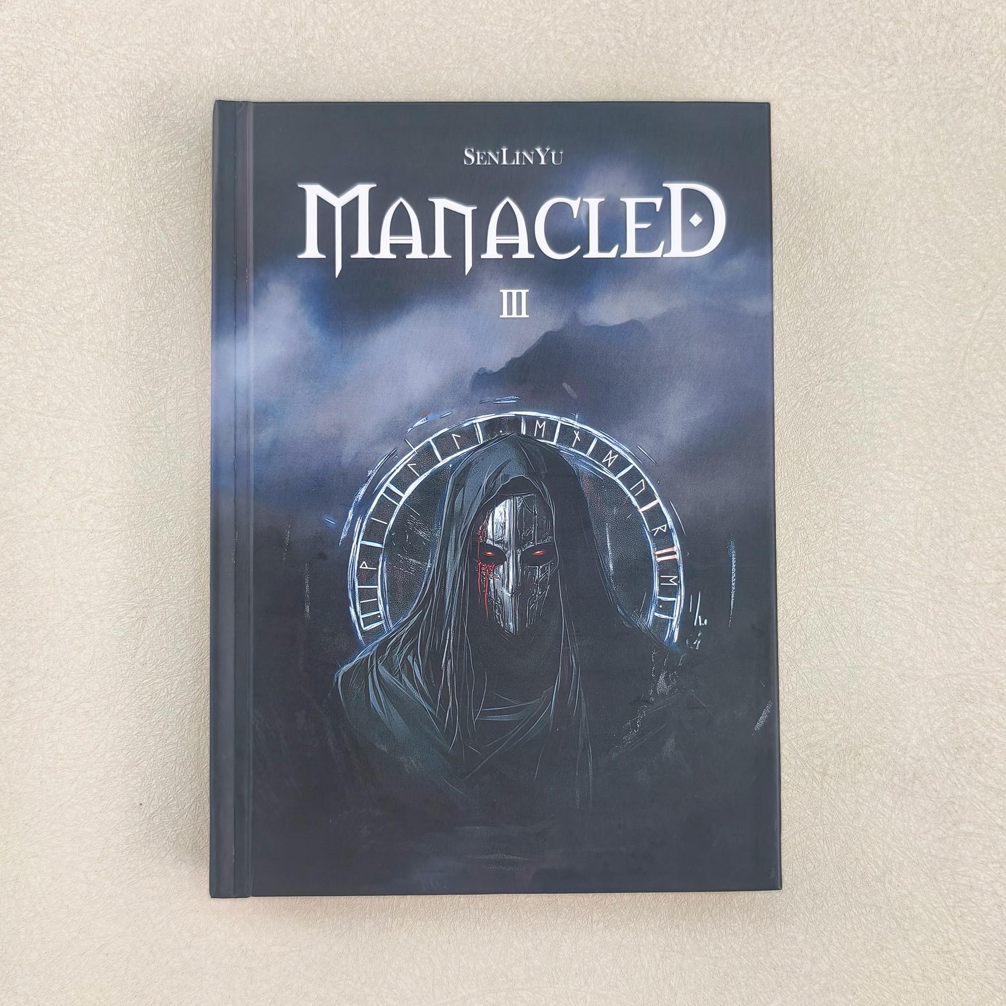Manacled Book, Colored-Picture Cover With Box, Hardcover Book, Complete Three-In-One Series, Dramione Fanfic