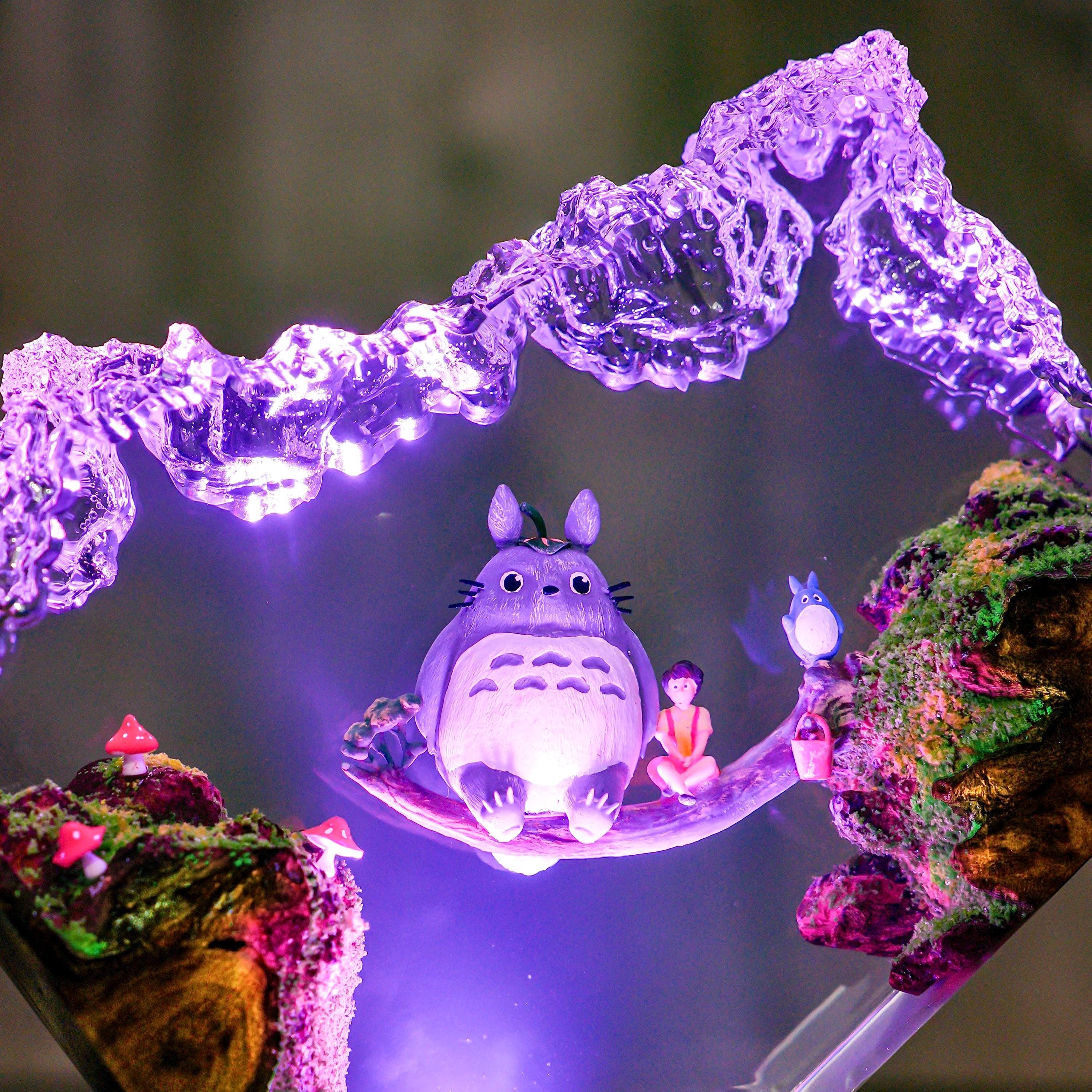 Custom anime lamp, famous anime Resin Lamp, handmade Night Light, Housewarming gift, Japan hot anime, Christmas gift, halloween gift