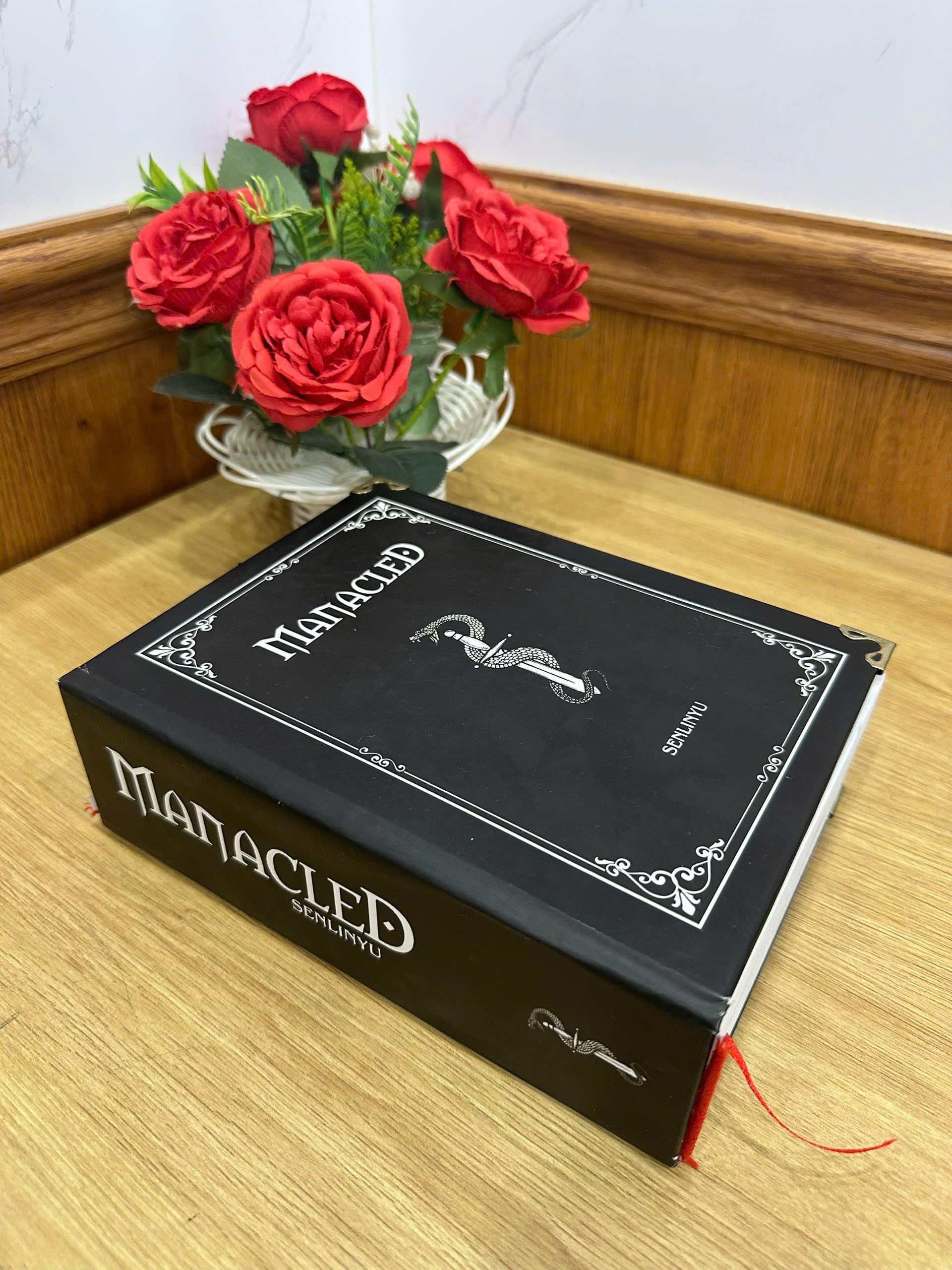 MANACLED Hardcover Book: Illustrated Romantic Dramione Fanfiction, Snake Cover Art