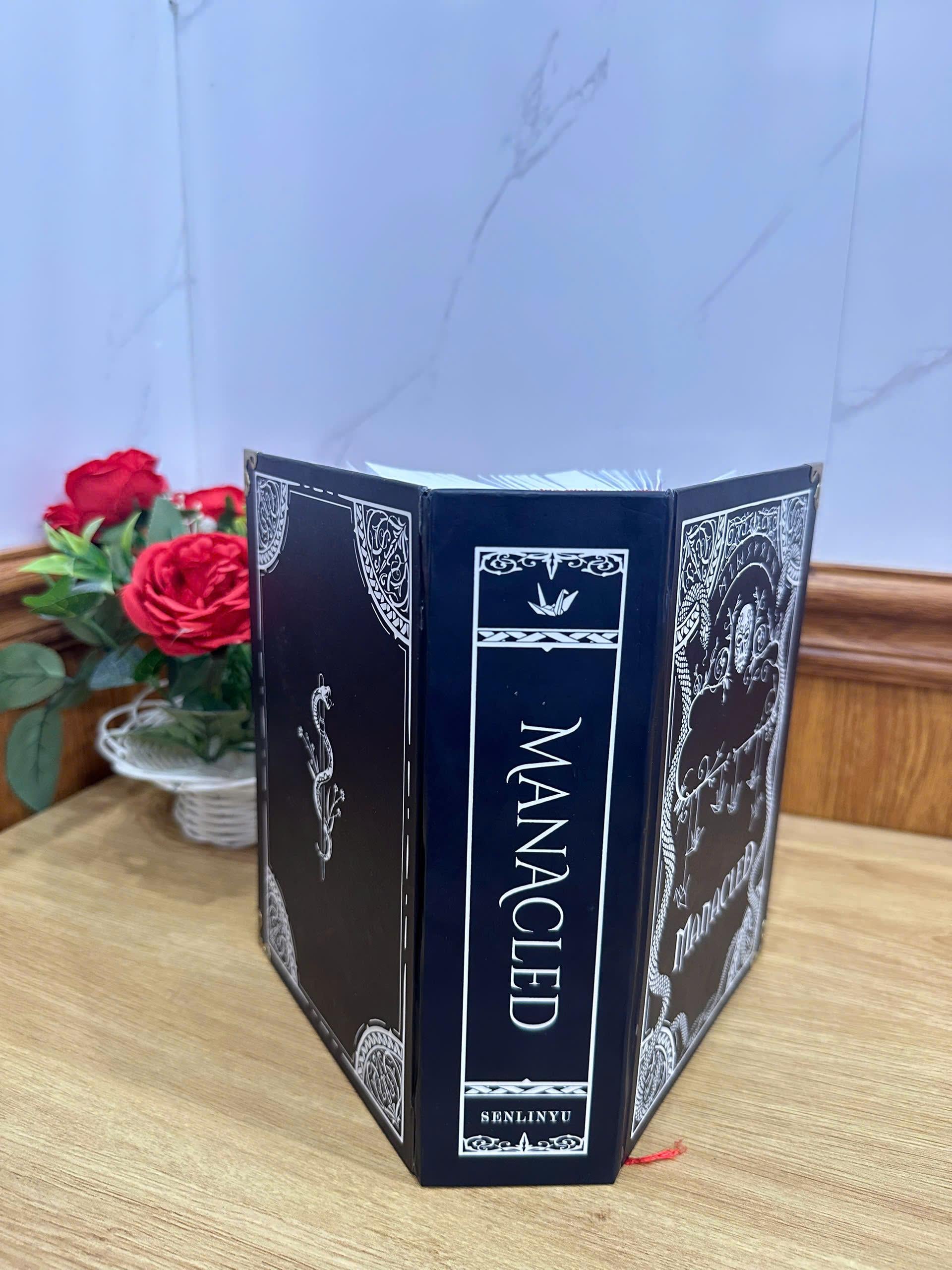 MANACLED Hardcover Book: Illustrated Romantic Dramione Fanfiction, Crane Cover Art