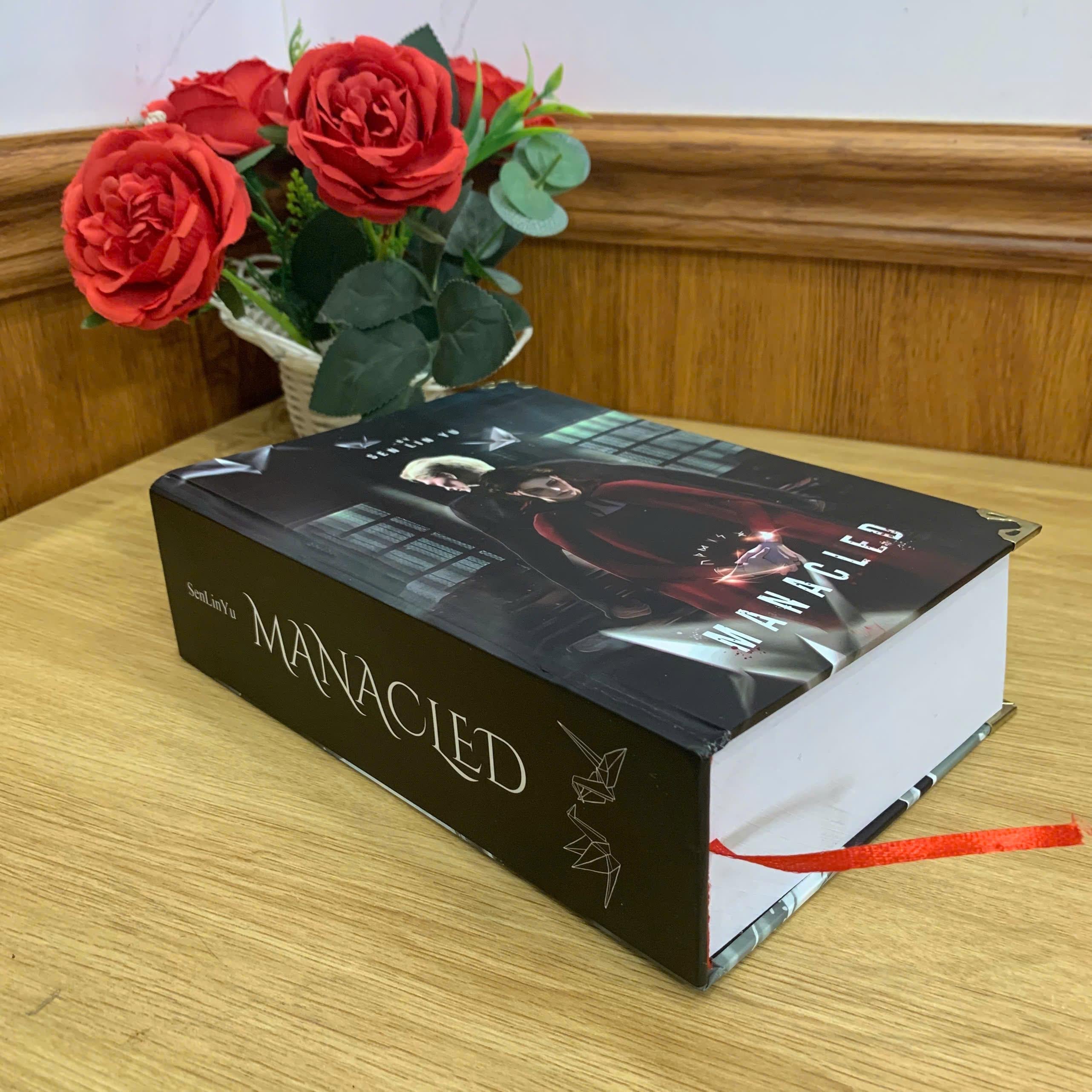 MANACLED Hardcover Book: Illustrated Romantic Dramione Fanfiction, Love Cover Art