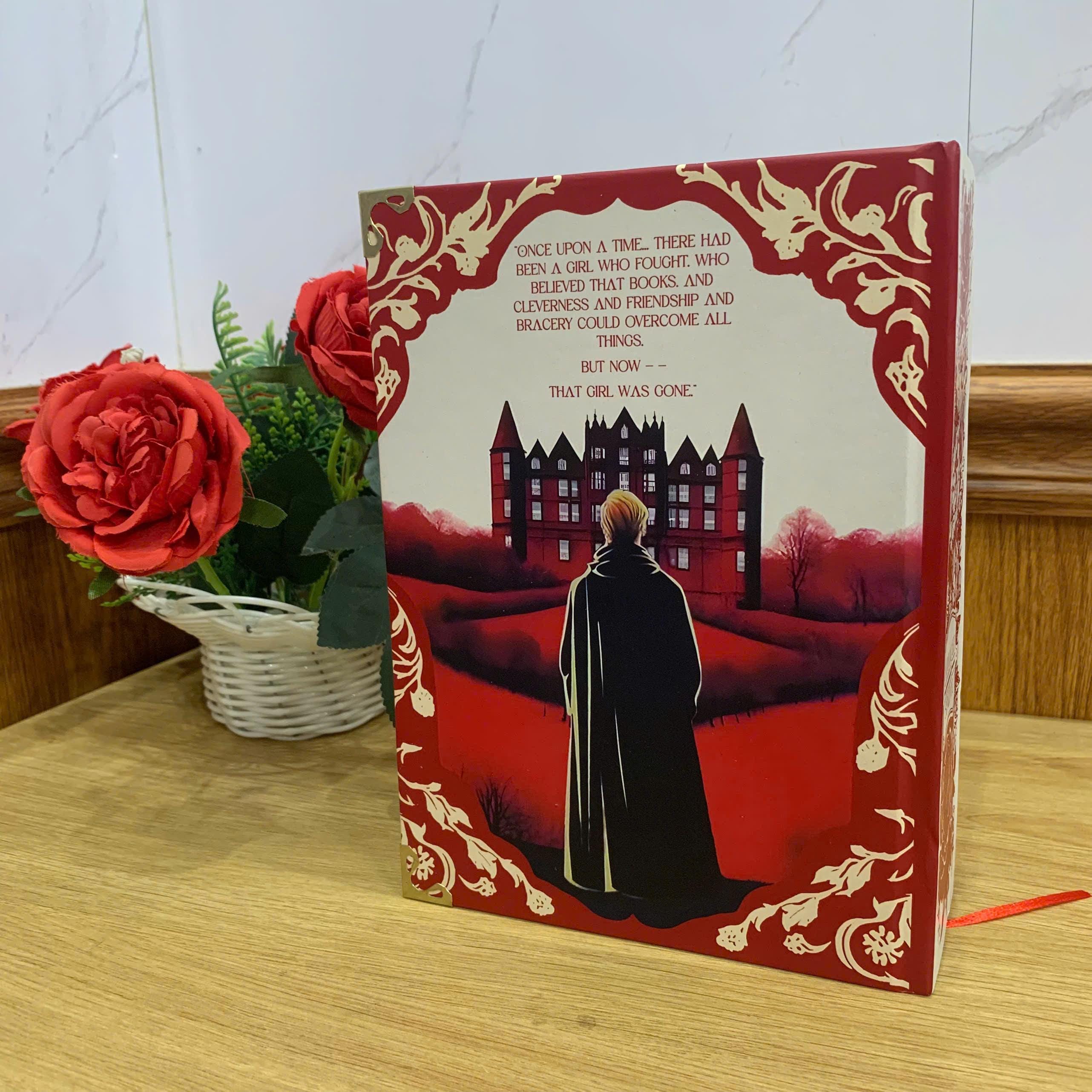 Manacled Hardcover Book: Illustrated Romantic Dramione Fanfiction, Red Cover Art