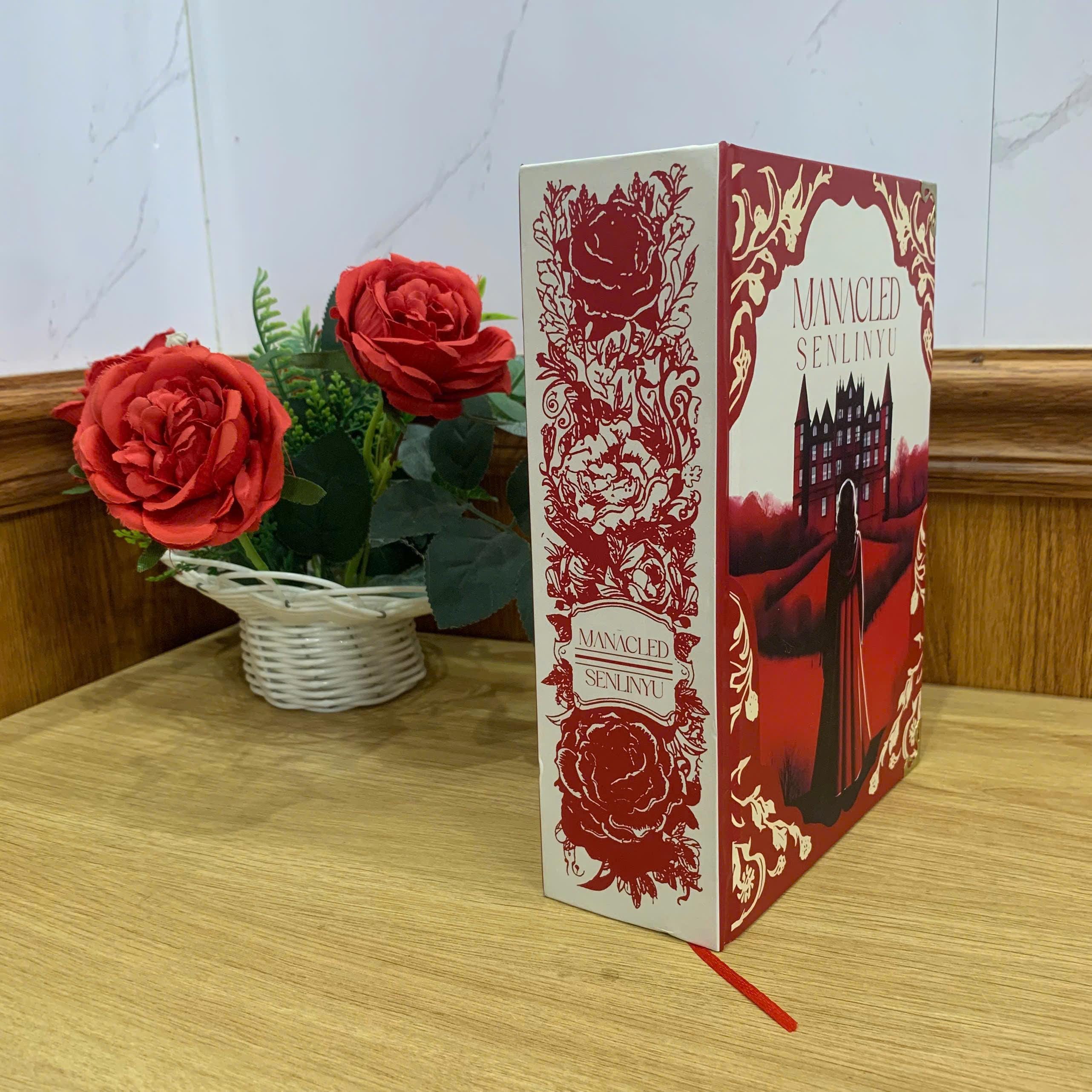 Manacled Hardcover Book: Illustrated Romantic Dramione Fanfiction, Red Cover Art