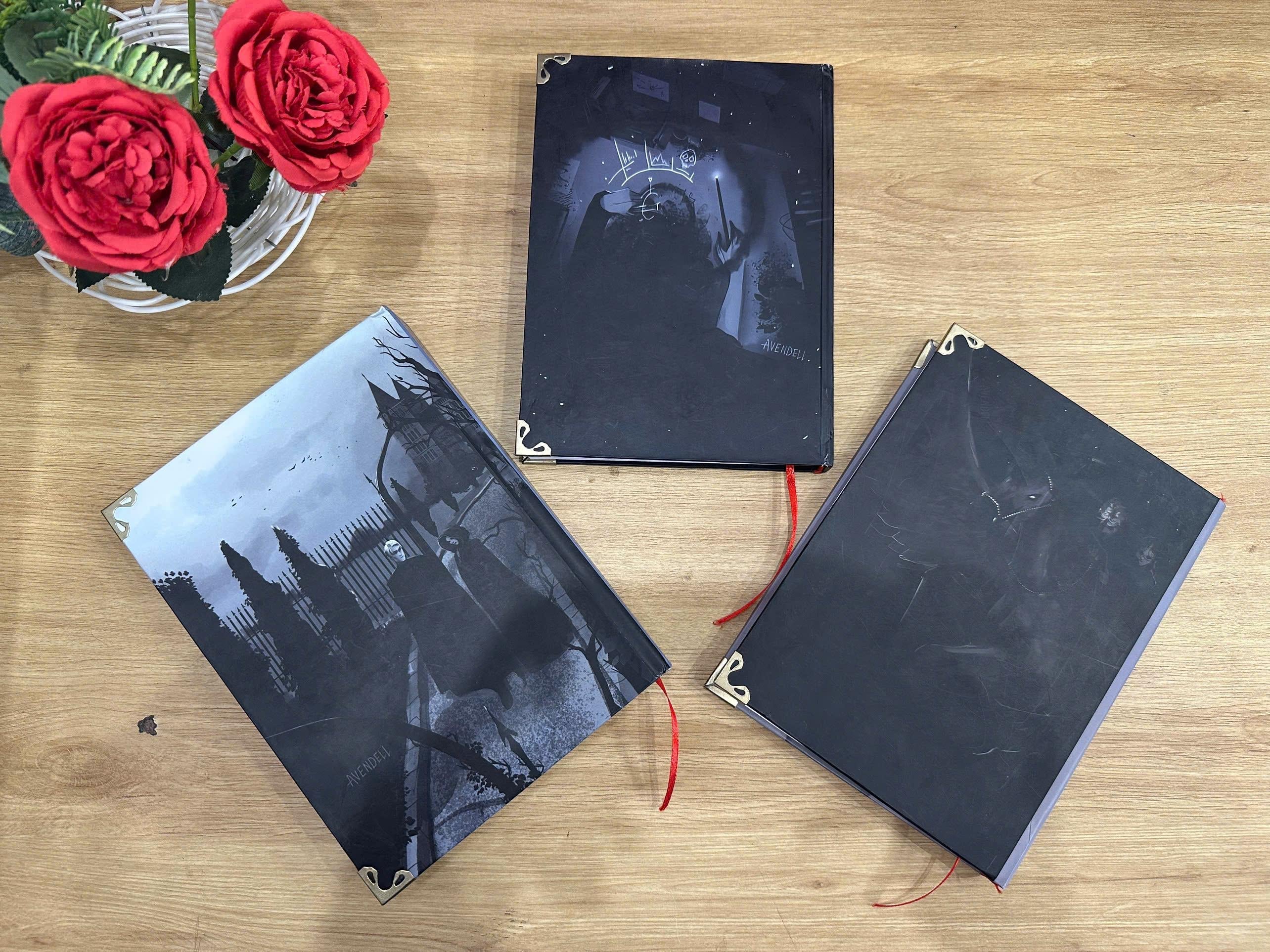 MANACLED with 3-Volume Set: Hardcover Collection, Illustrated Romantic Dramione Fanfiction, Classic Cover Art