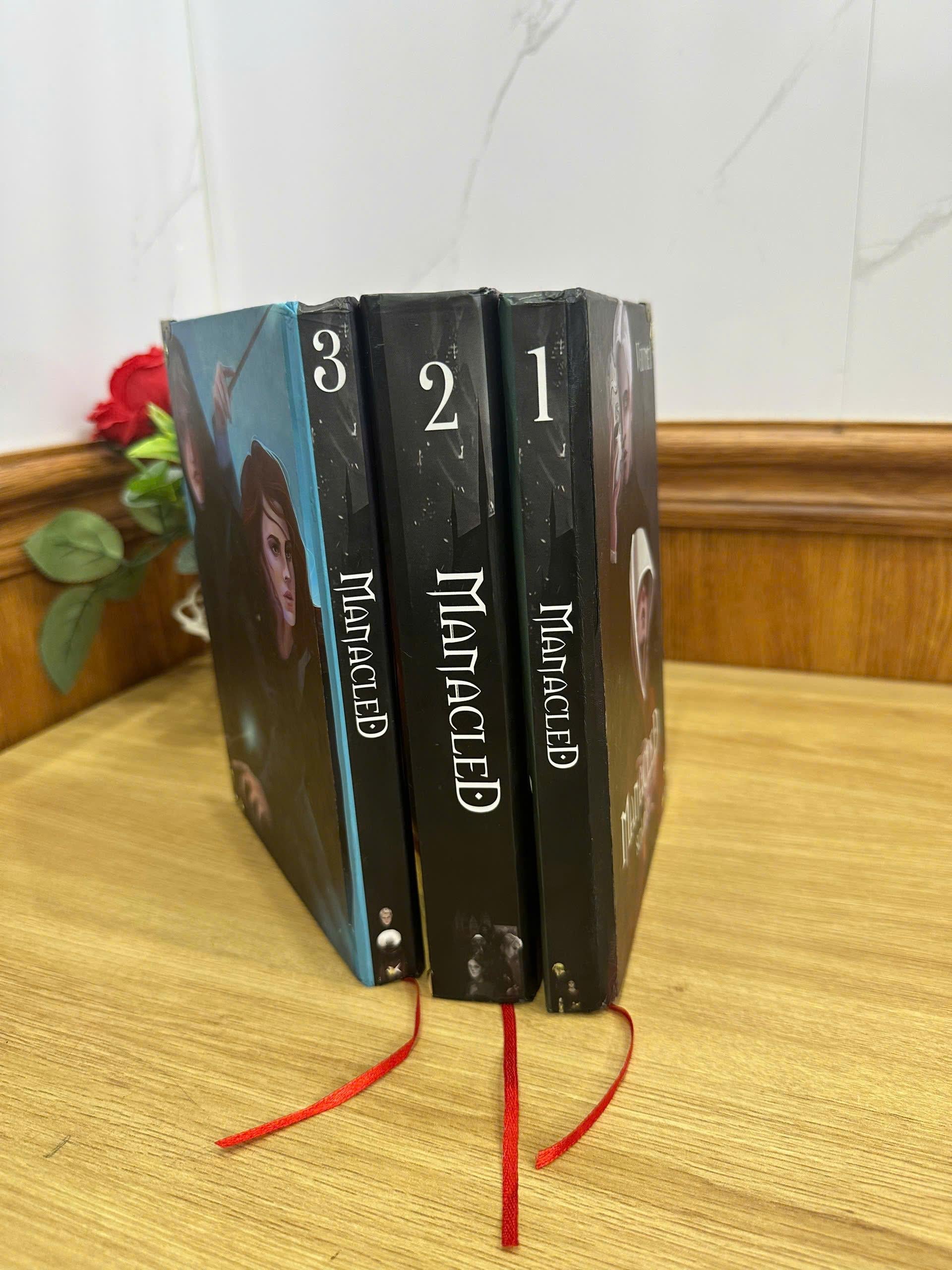 MANACLED with 3-Volume Set: Hardcover Collection, Illustrated Romantic Dramione Fanfiction, VibrantColor Cover Art