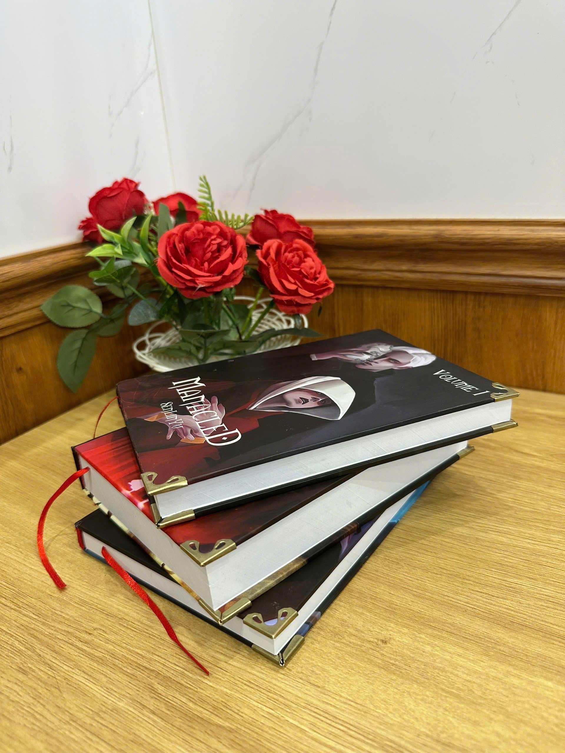 MANACLED with 3-Volume Set: Hardcover Collection, Illustrated Romantic Dramione Fanfiction, VibrantColor Cover Art