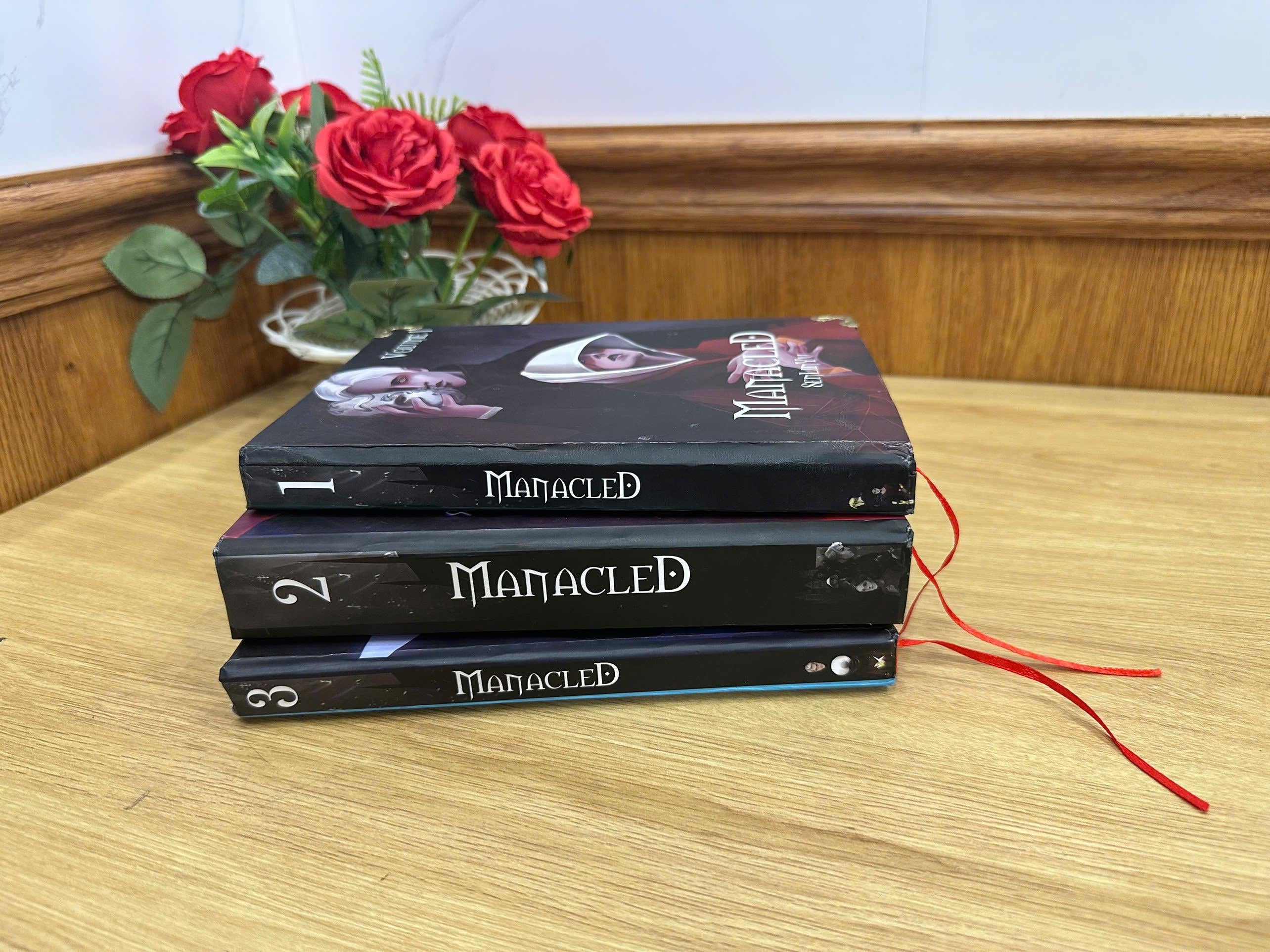 MANACLED with 3-Volume Set: Hardcover Collection, Illustrated Romantic Dramione Fanfiction, VibrantColor Cover Art