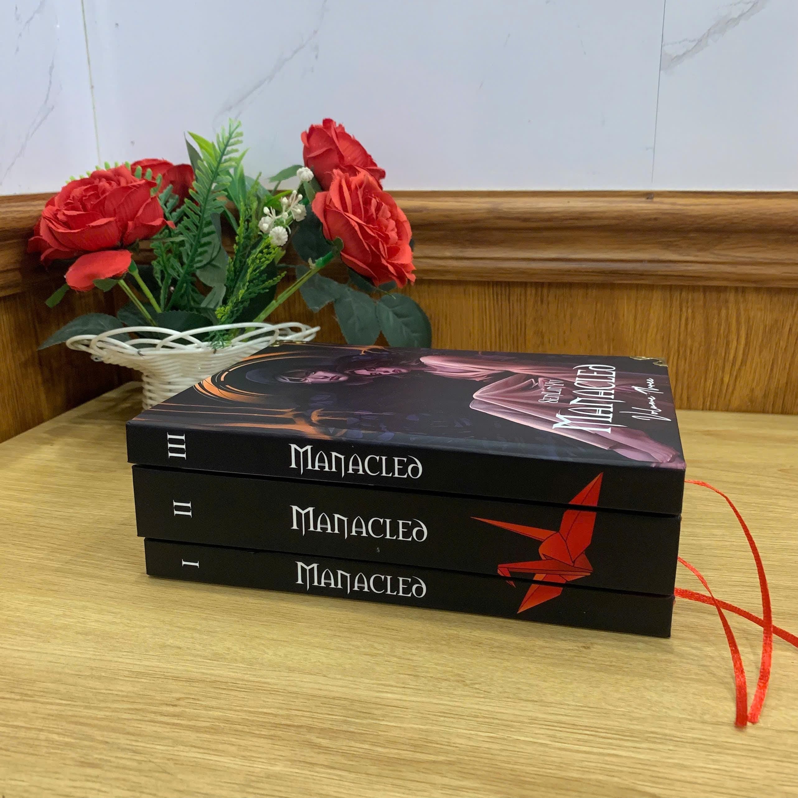 MANACLED with 3-Volume Set: Hardcover Collection, Illustrated Romantic Dramione Fanfiction, Romantic Cover Art