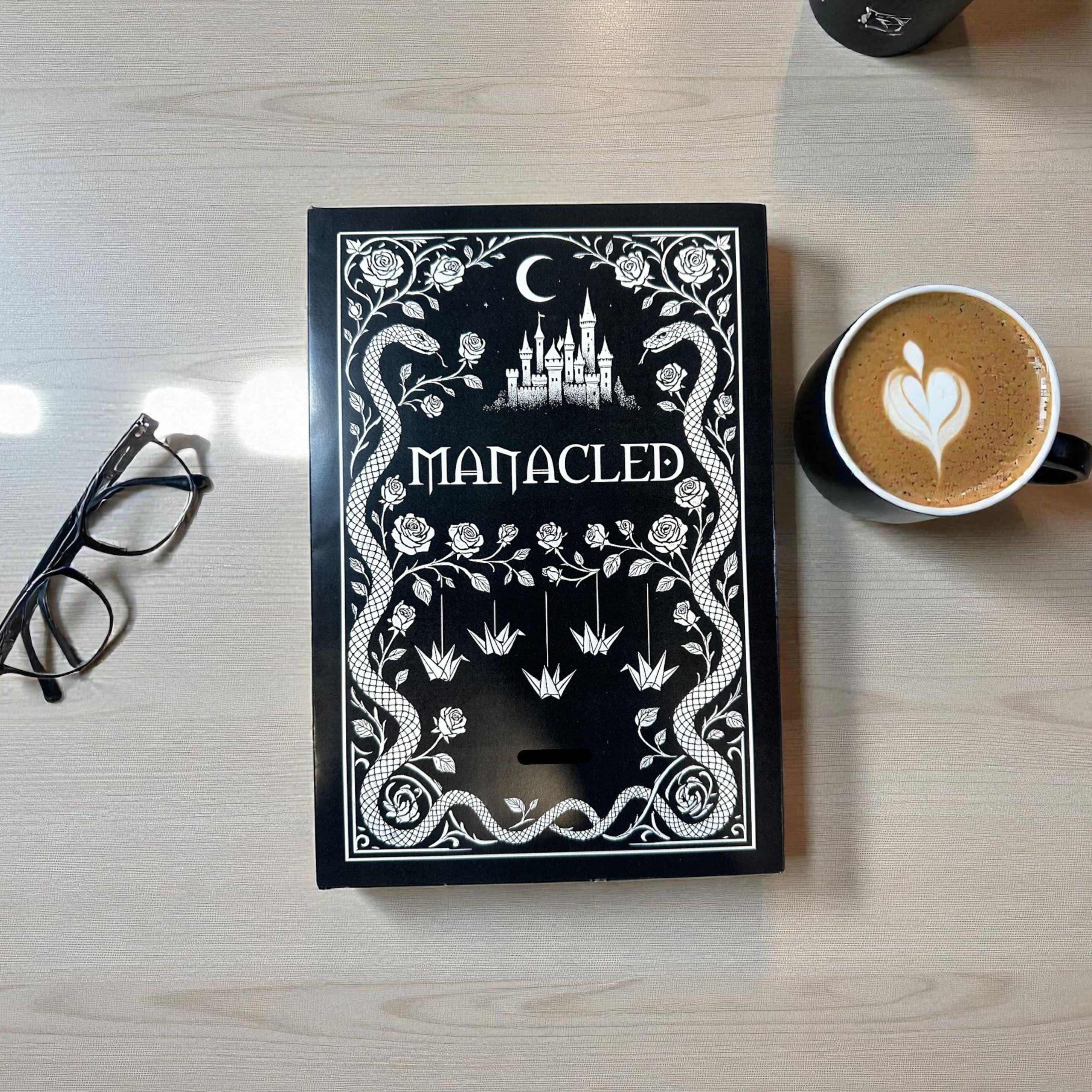 Manacled Hardcover Book  Complete Illustrated Collector’s Edition Includes Full Story Art Prints and Bookmark Gift Set Gift for her