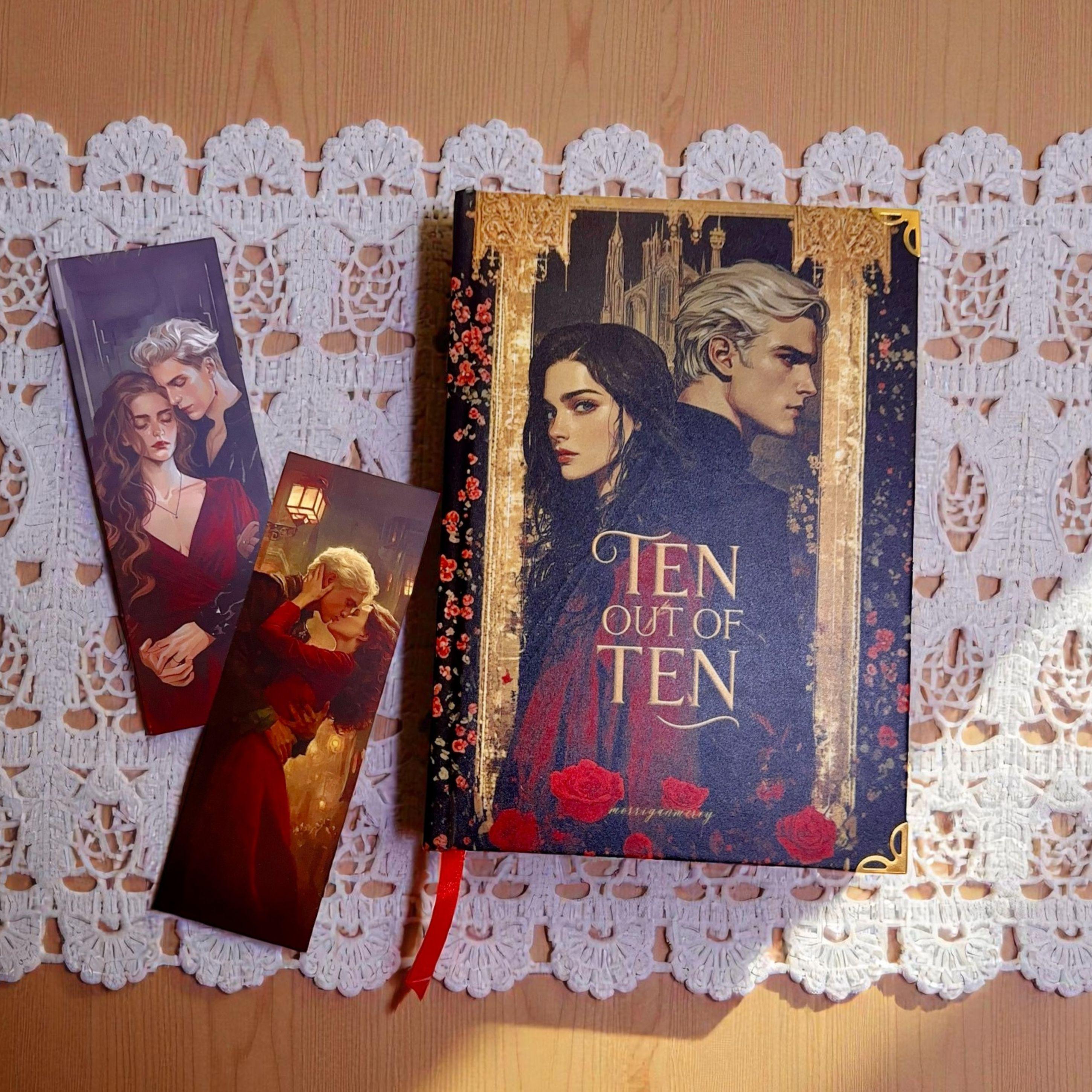 Ten out of Ten Complete Hardcover Book Handmade Collector’s Edition Includes Bookmark Gift