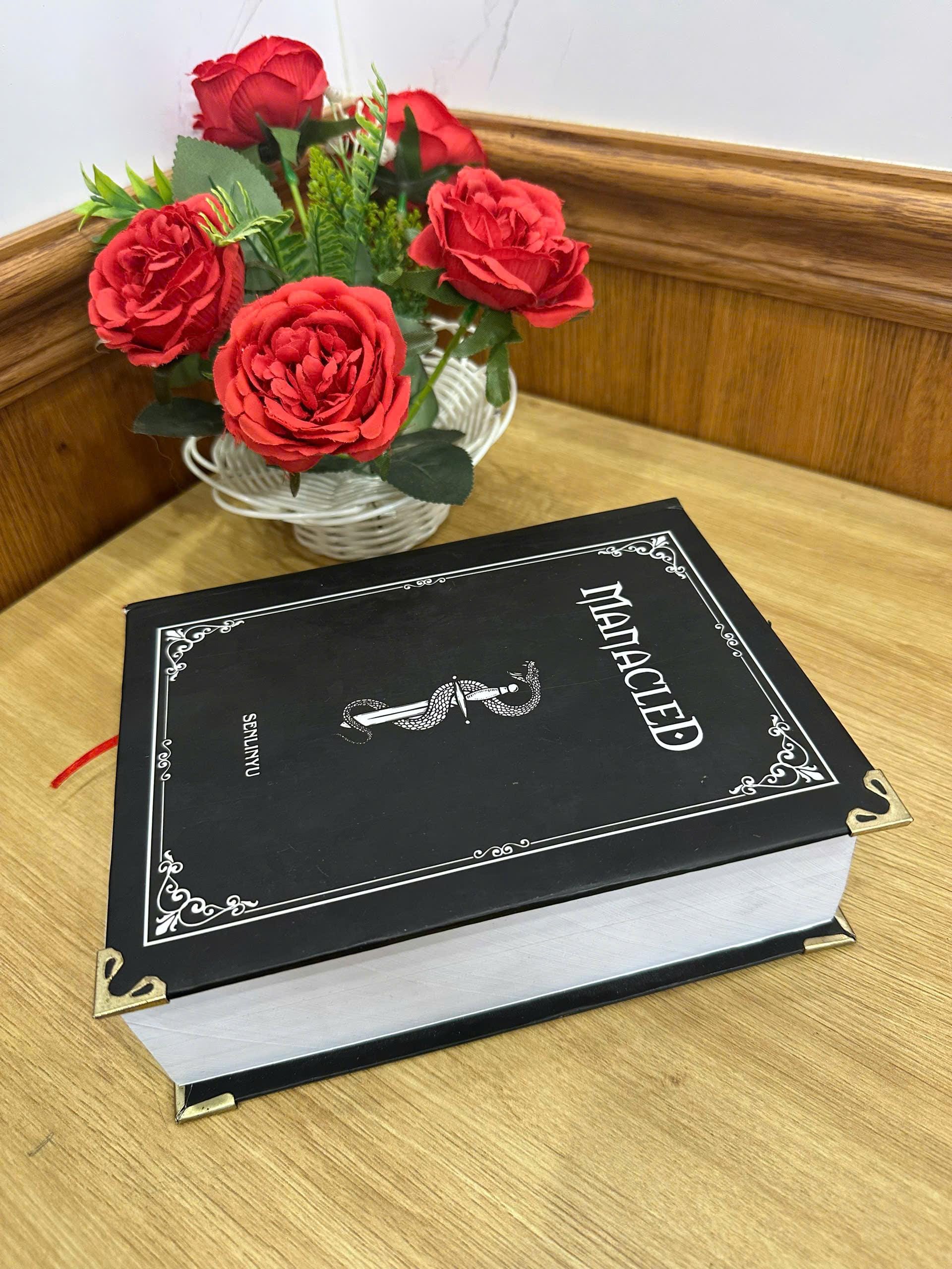 MANACLED Hardcover Book: Illustrated Romantic Dramione Fanfiction, Snake Cover Art