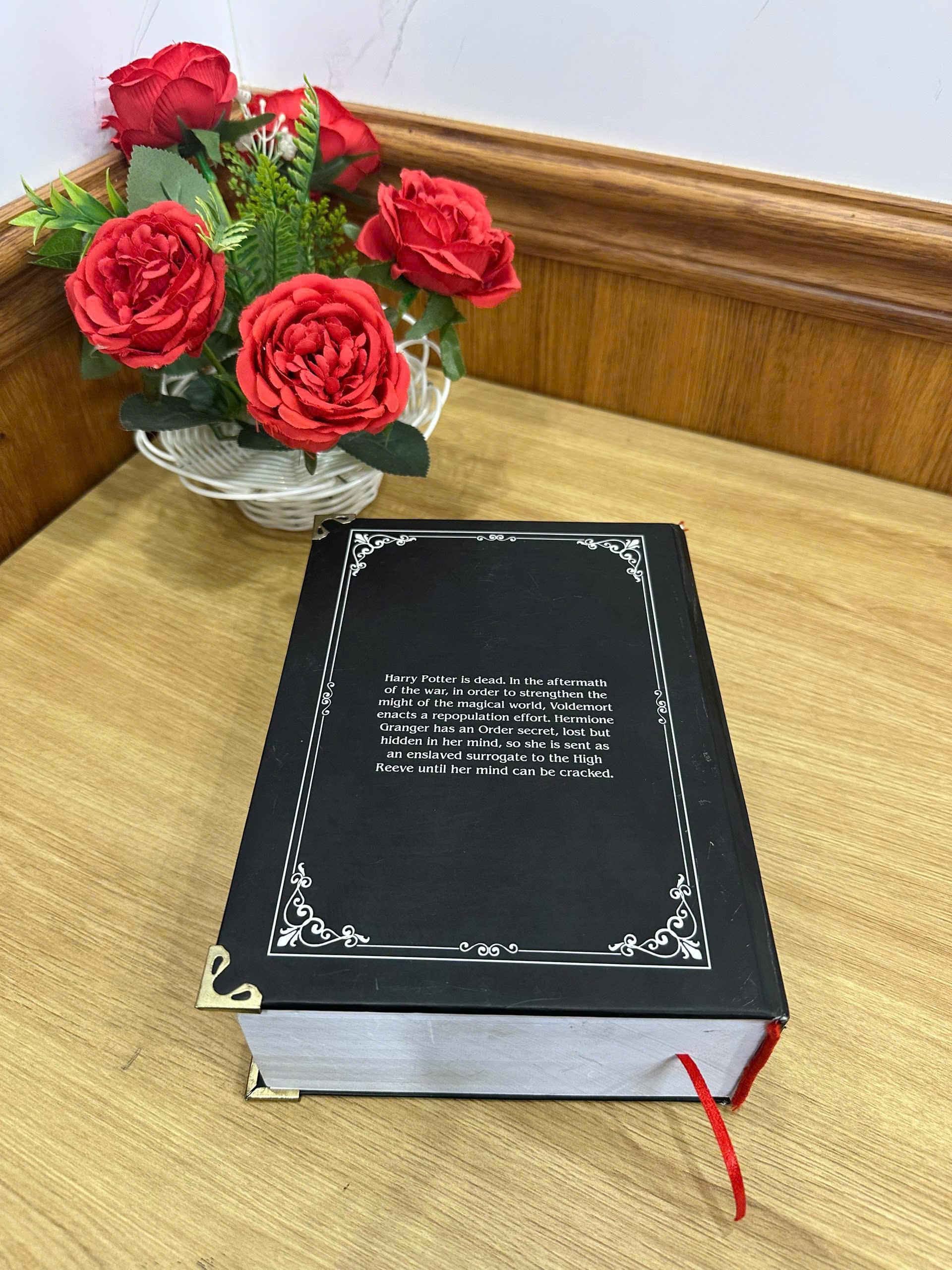 MANACLED Hardcover Book: Illustrated Romantic Dramione Fanfiction, Snake Cover Art