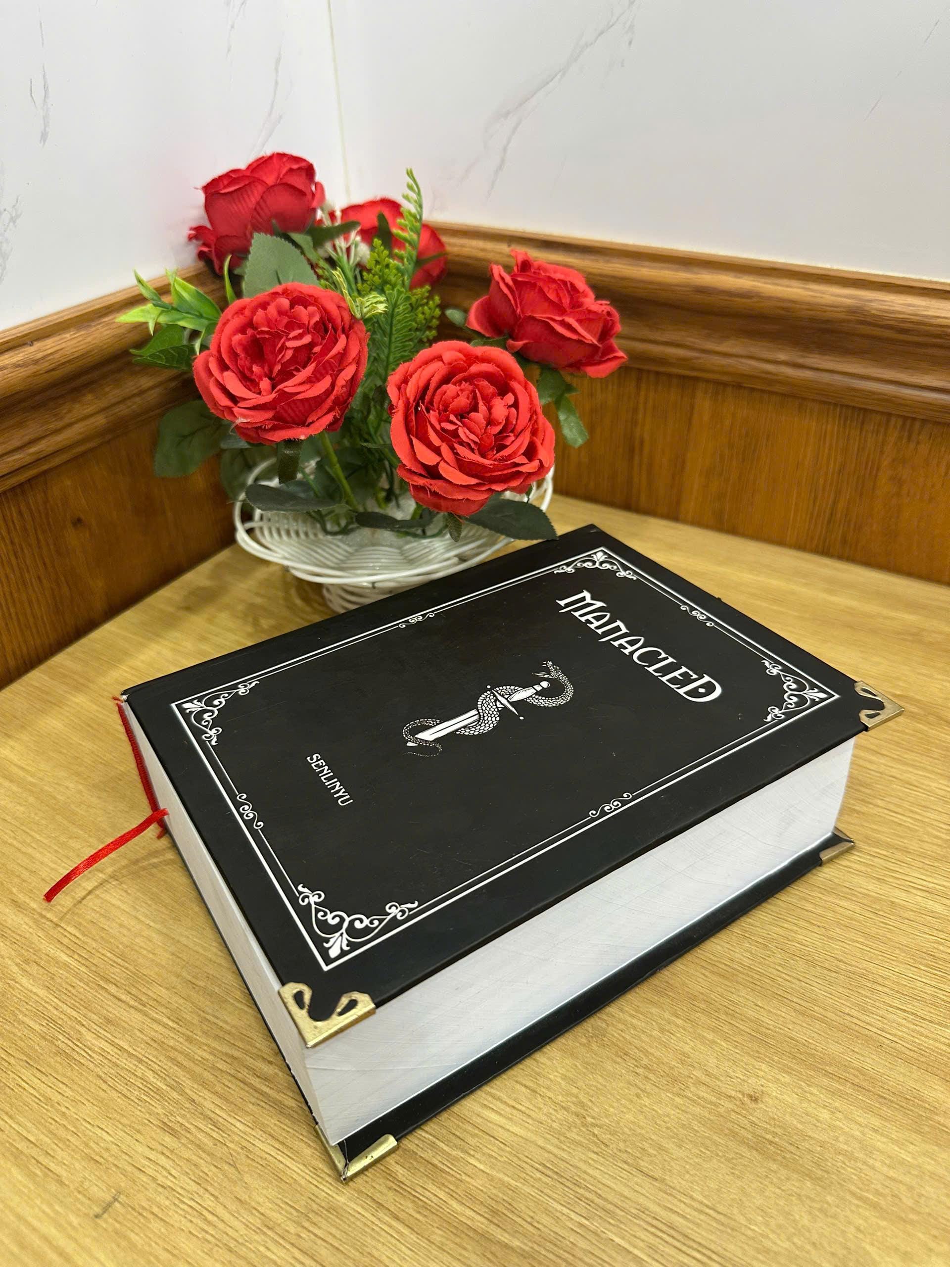 MANACLED Hardcover Book: Illustrated Romantic Dramione Fanfiction, Snake Cover Art