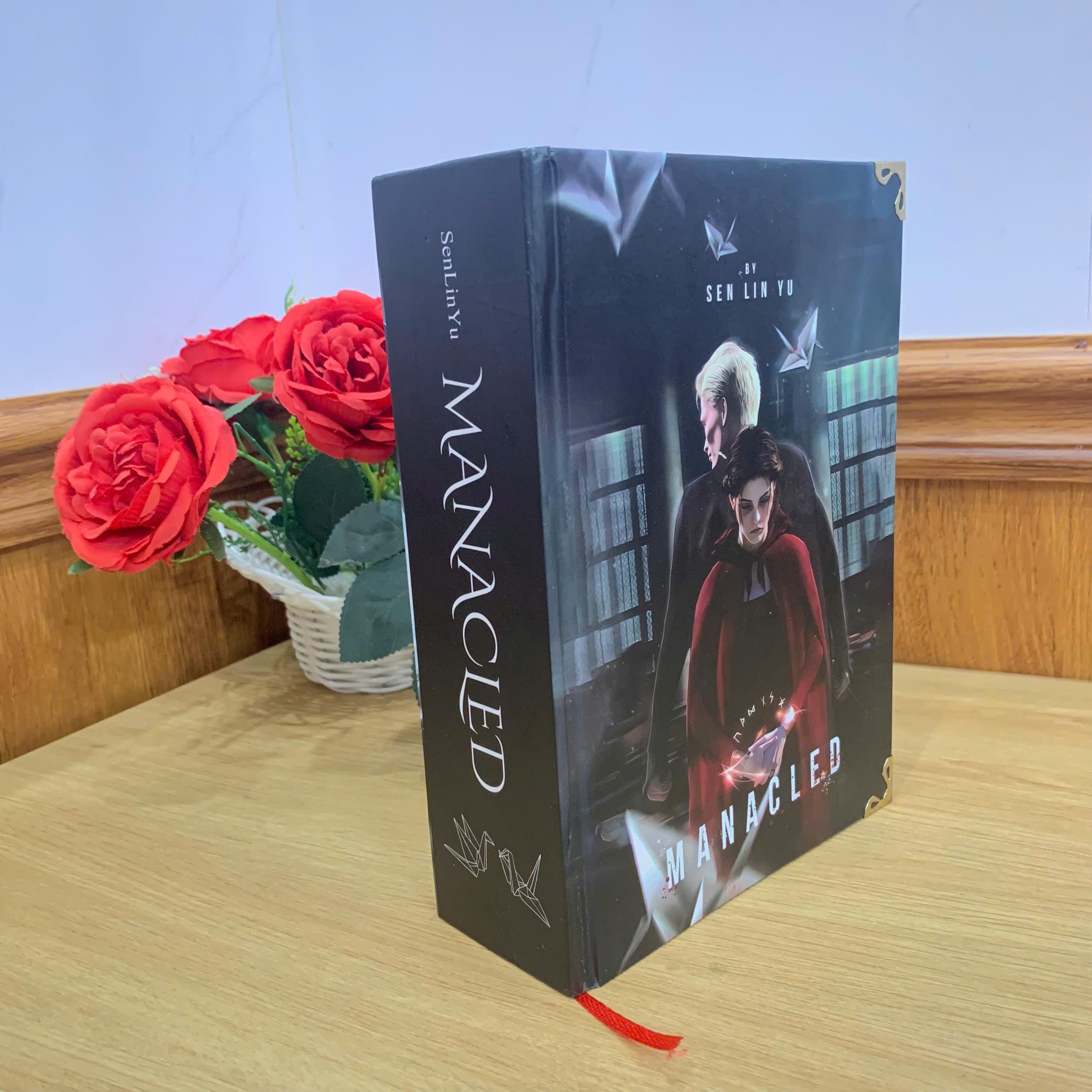 MANACLED Hardcover Book: Illustrated Romantic Dramione Fanfiction, Love Cover Art