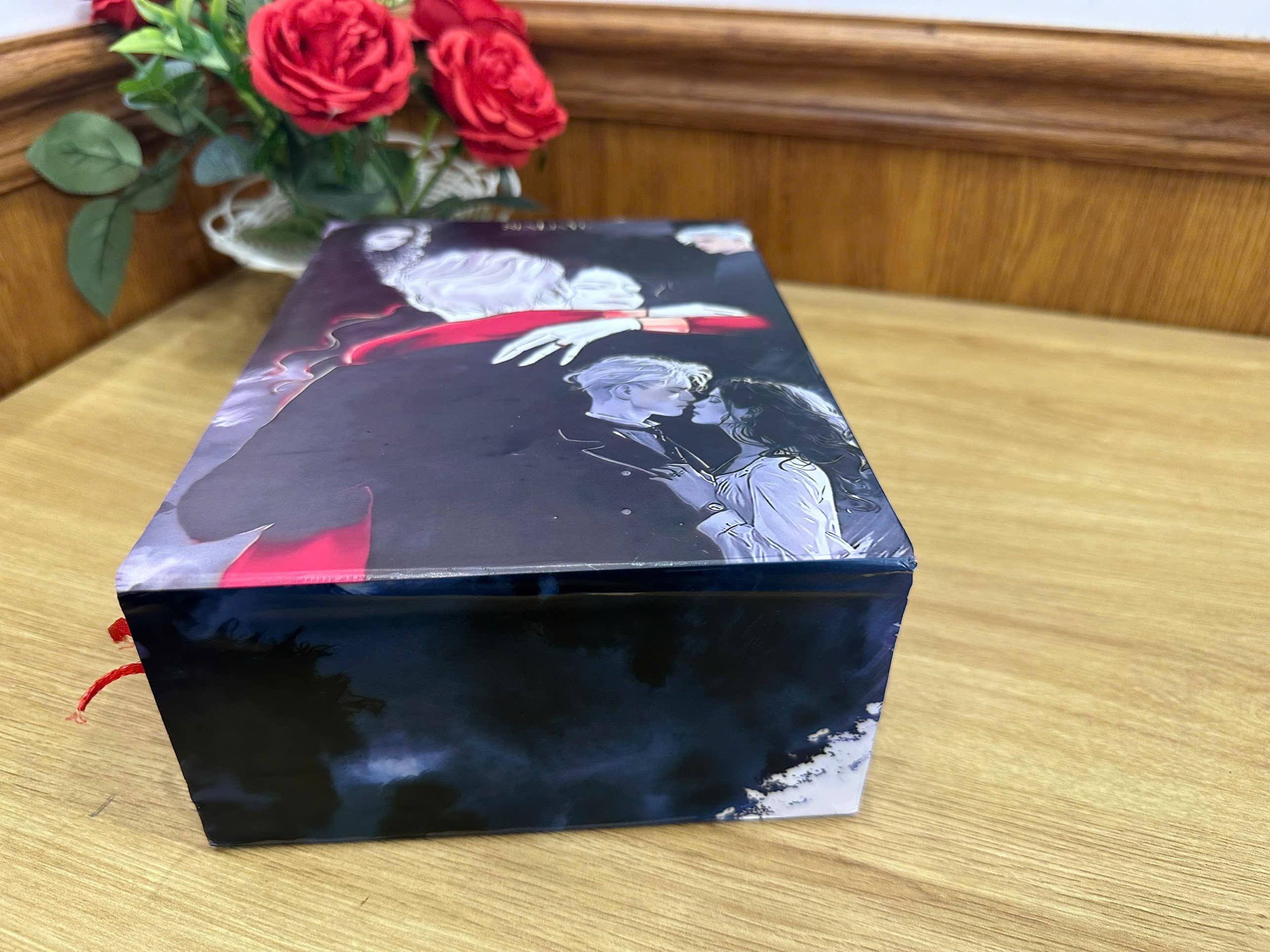 MANACLED with 3-Volume: in BOX-SET Hardcover Collection, Illustrated Romantic Dramione Fanfiction, Ghost Cover Art