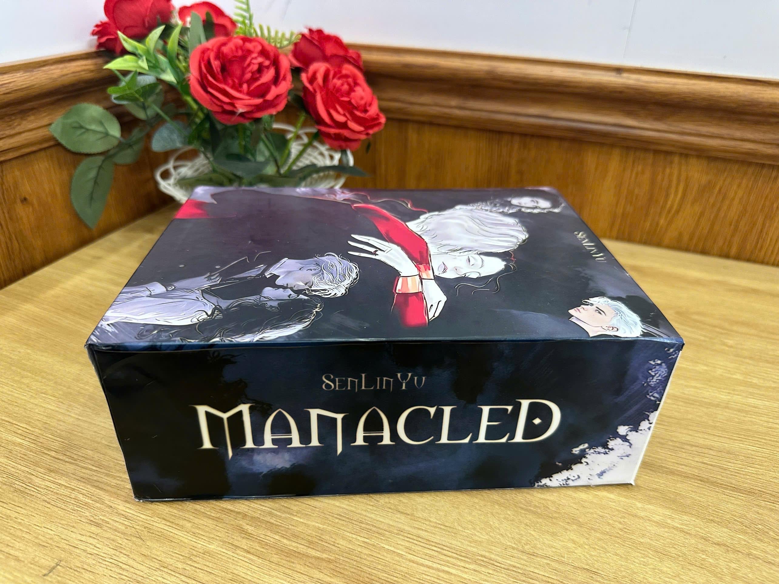 MANACLED with 3-Volume: in BOX-SET Hardcover Collection, Illustrated Romantic Dramione Fanfiction, Ghost Cover Art