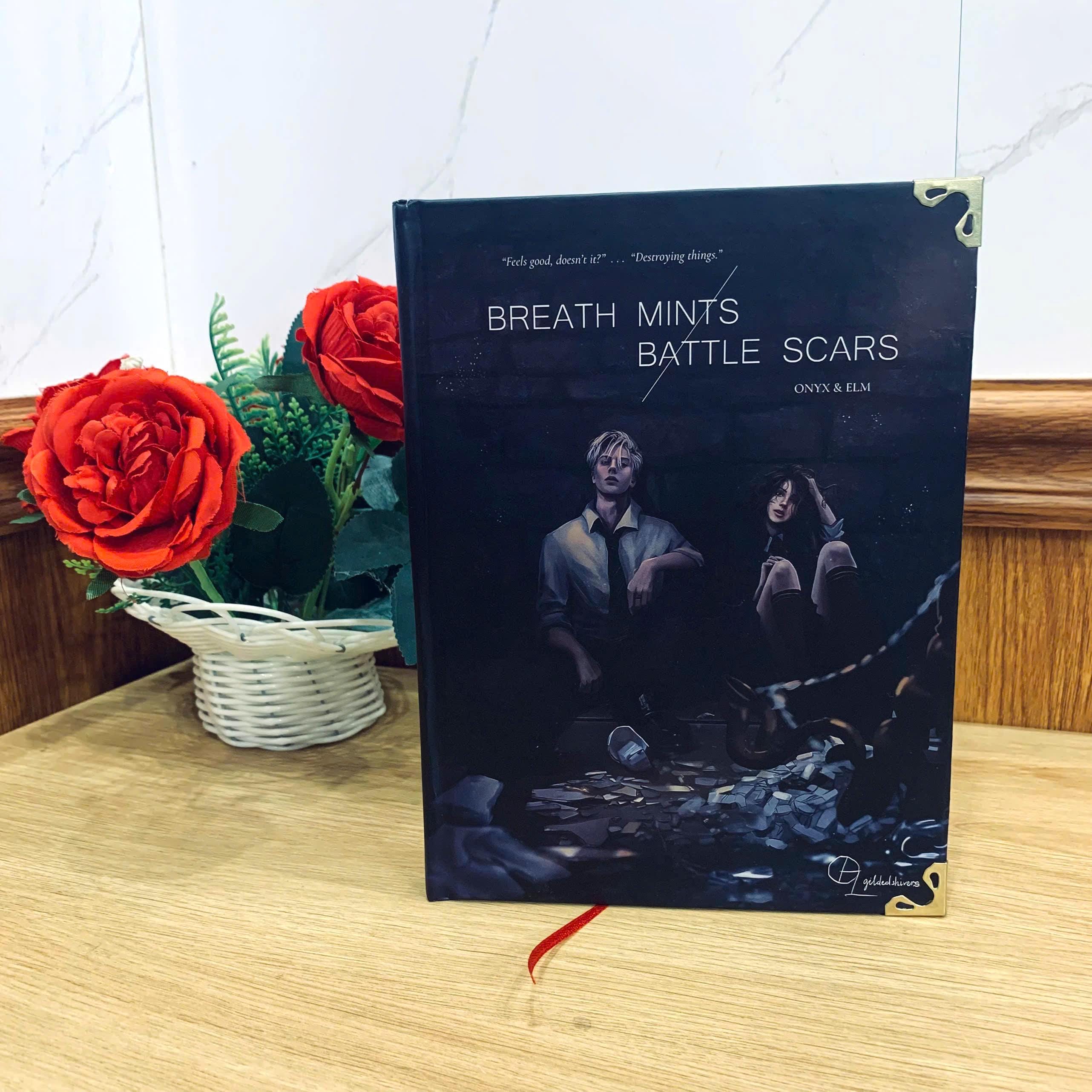 Breath Mints / Battle Scars Hardcover Book: Illustrated Romantic Dramione Fanfiction, Special Cover Art