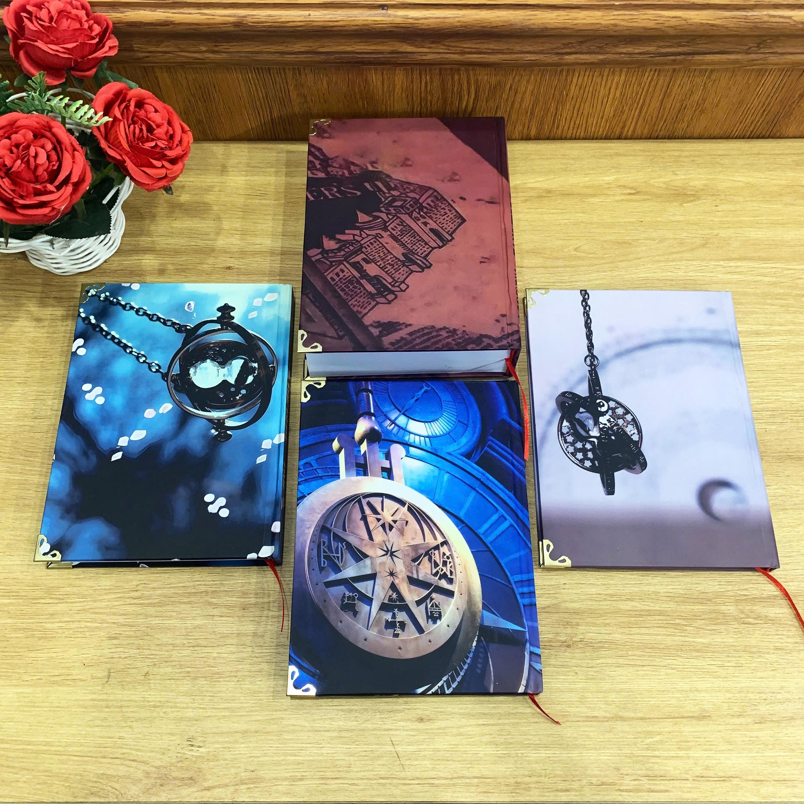 The DEBT OF TIME with 4-Volume Set: Hardcover Collection, Illustrated Romantic Dramione Fanfiction, PendulumClock Cover
