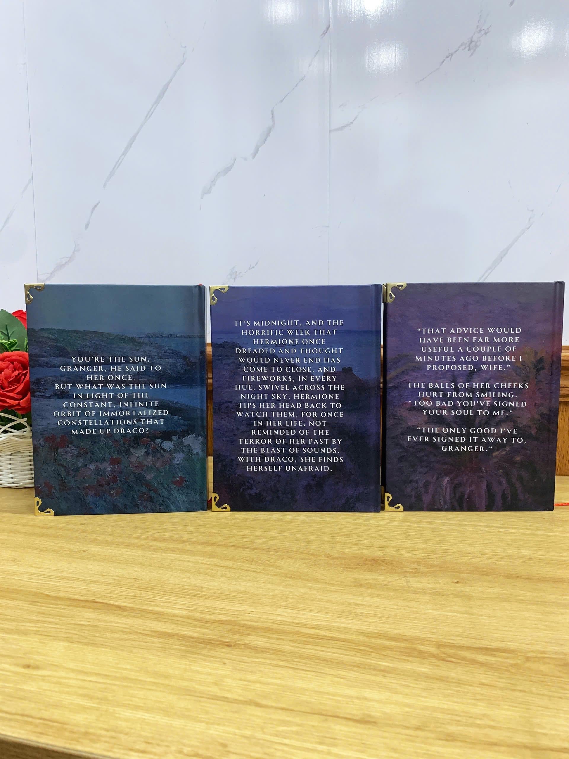 GREEN LIGHT with 3-Volume Set: Hardcover Collection, Illustrated Romantic Dramione Fanfiction, Couple Cover Art