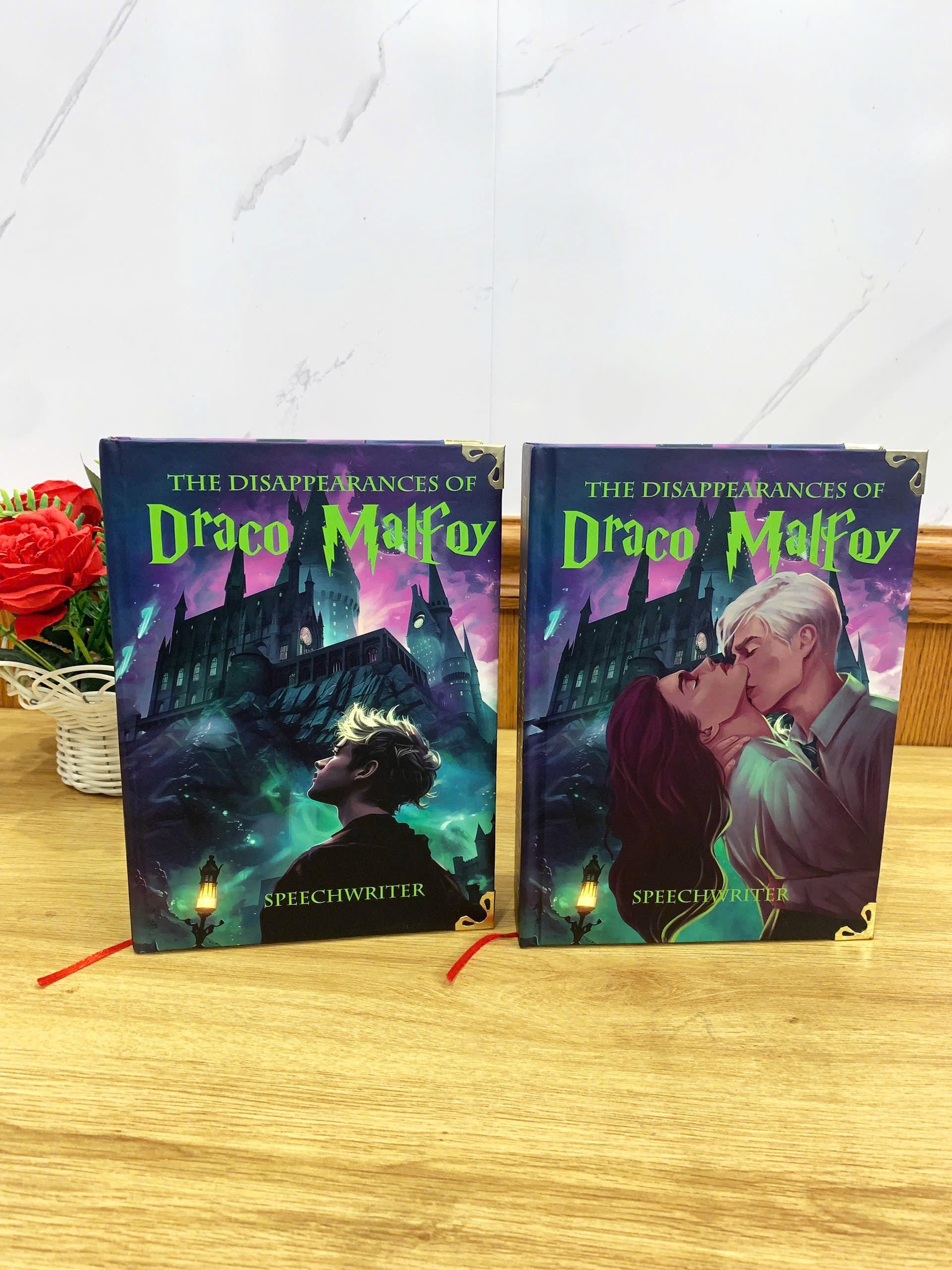 The Disappearances Of Draco Malfoy with 2-Volume Set: Hardcover Collection, Romantic Dramione Fanfiction, Gloomy Cover