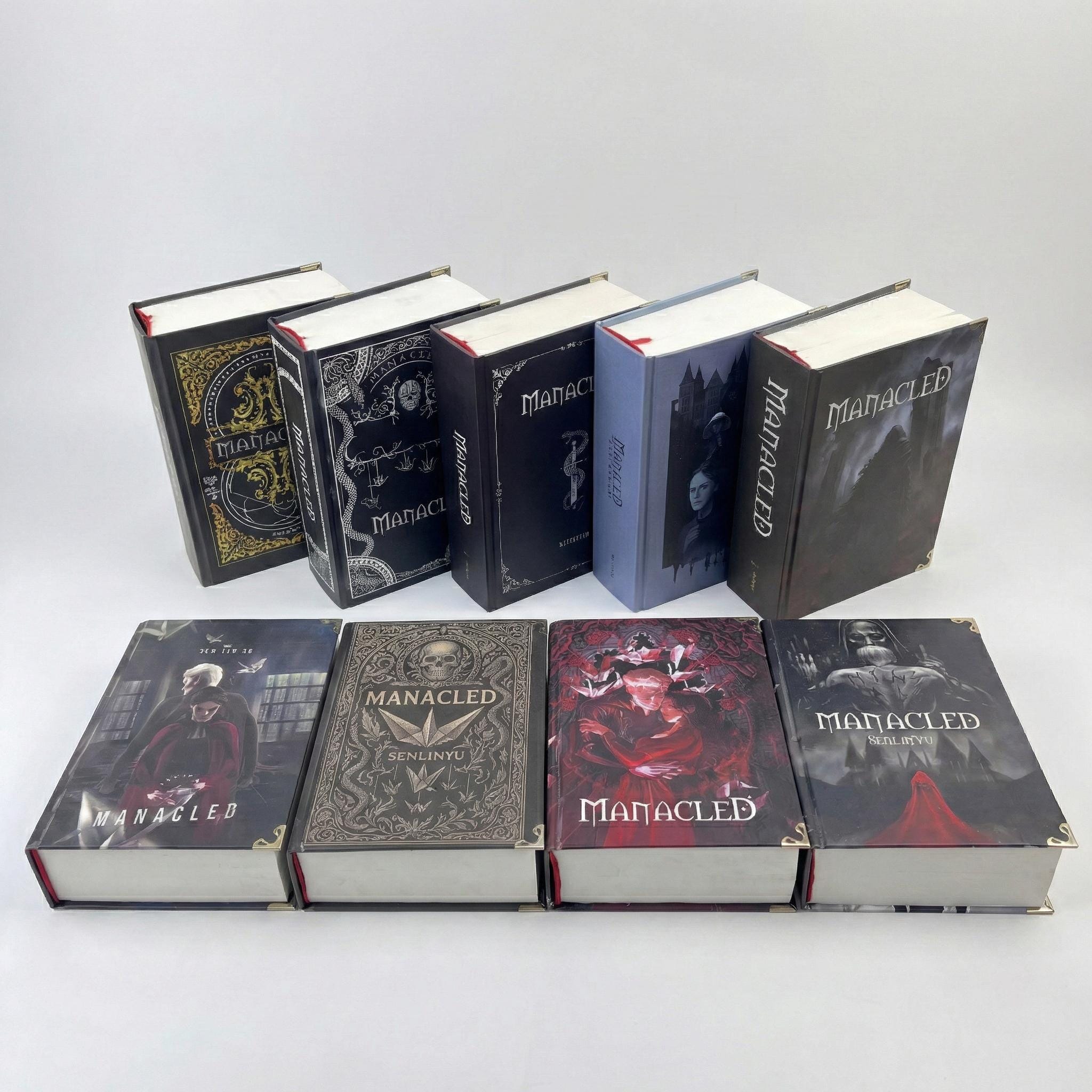 Manacled Hardcover Book – 3-in-1 Collector's Edition, Illustrated Dramione Fanfiction