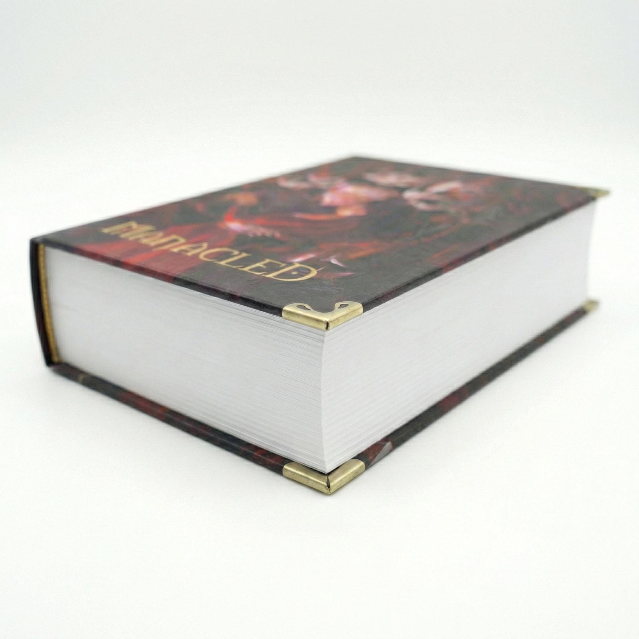 Manacled Hardcover Book, Illustrated Dark Romance Fantasy Edition