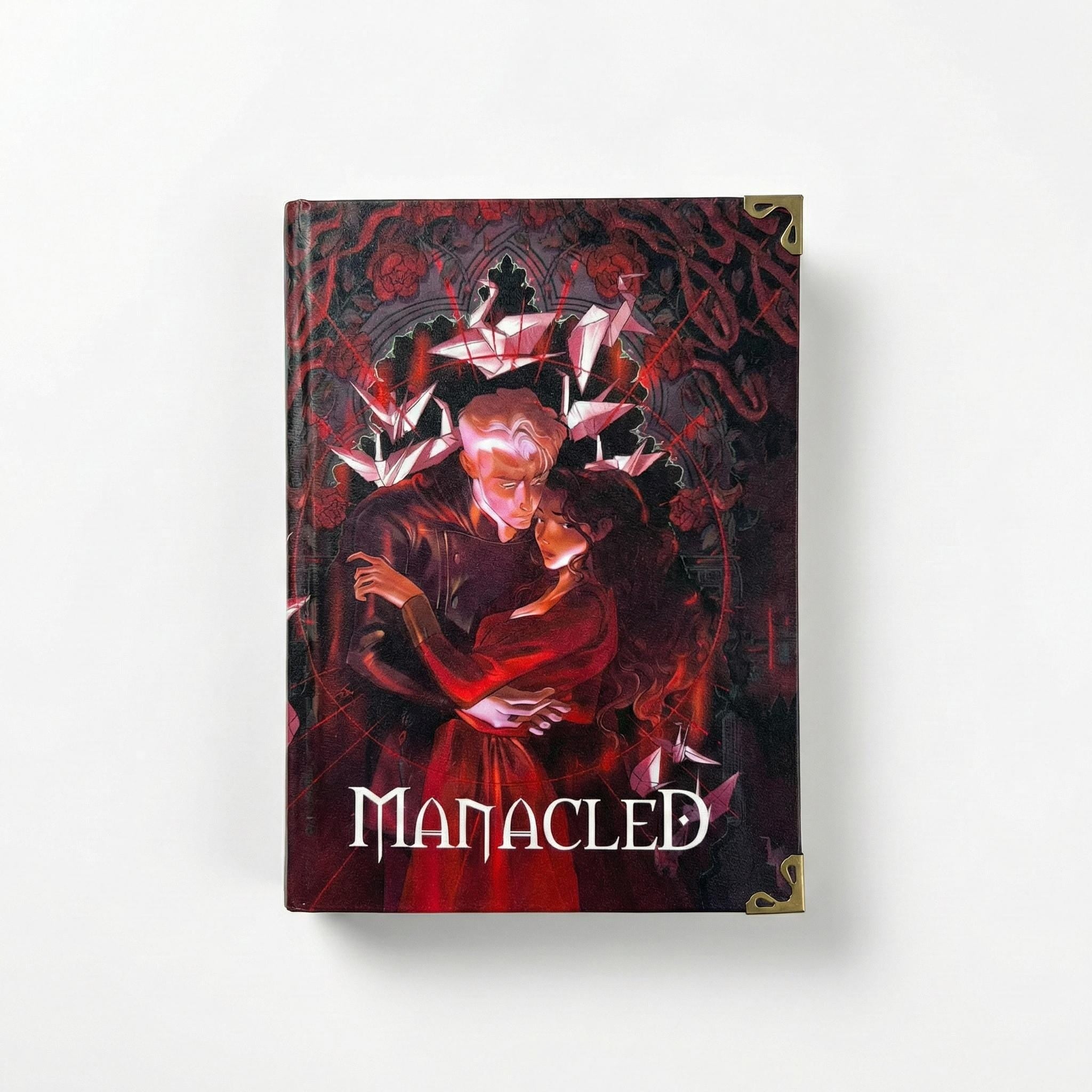 Manacled Hardcover Book, Illustrated Dark Romance Fantasy Edition