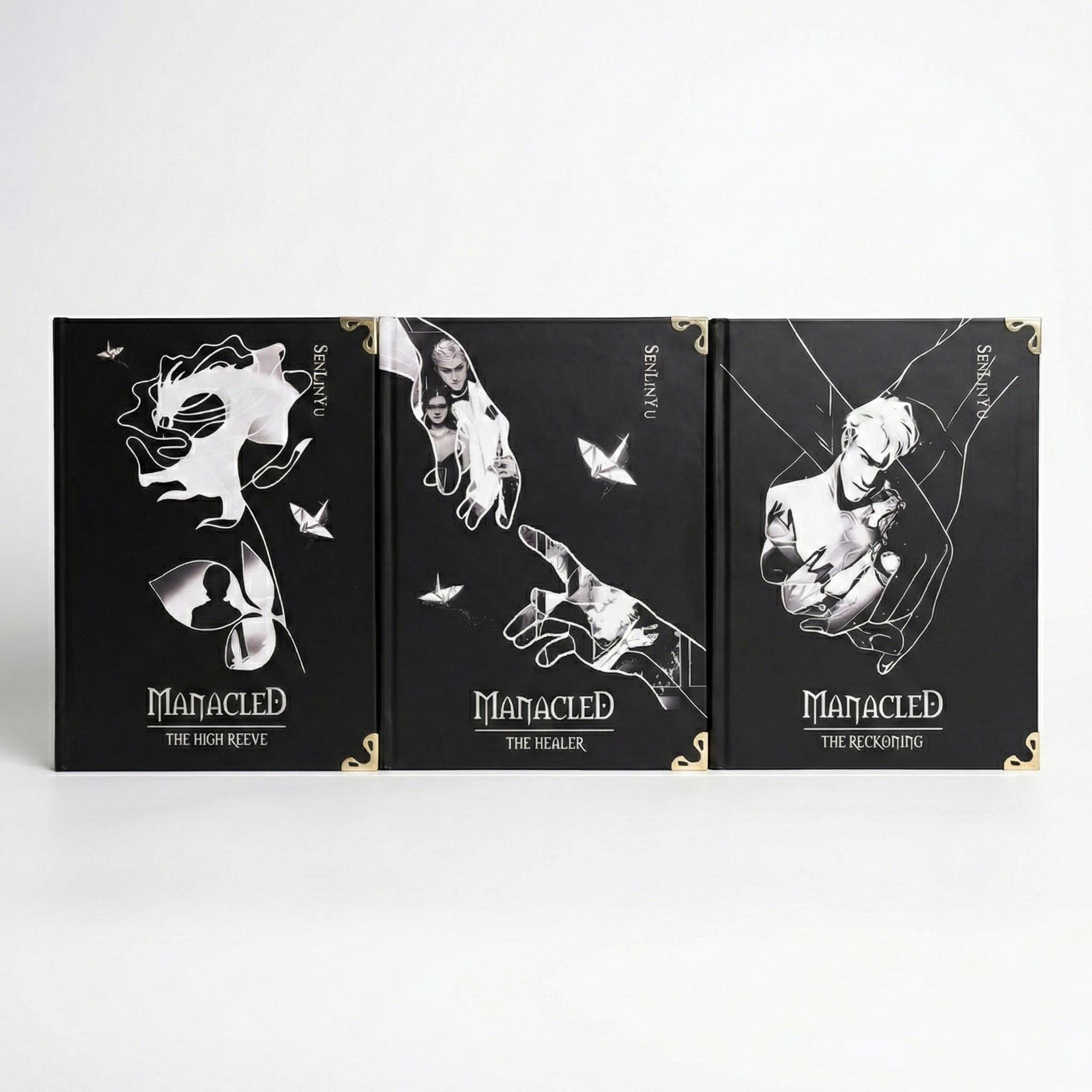 Manacled – Complete 3 Volume Hardcover Fanfiction Book Set | A5 Size | Illustrated Deluxe Edition