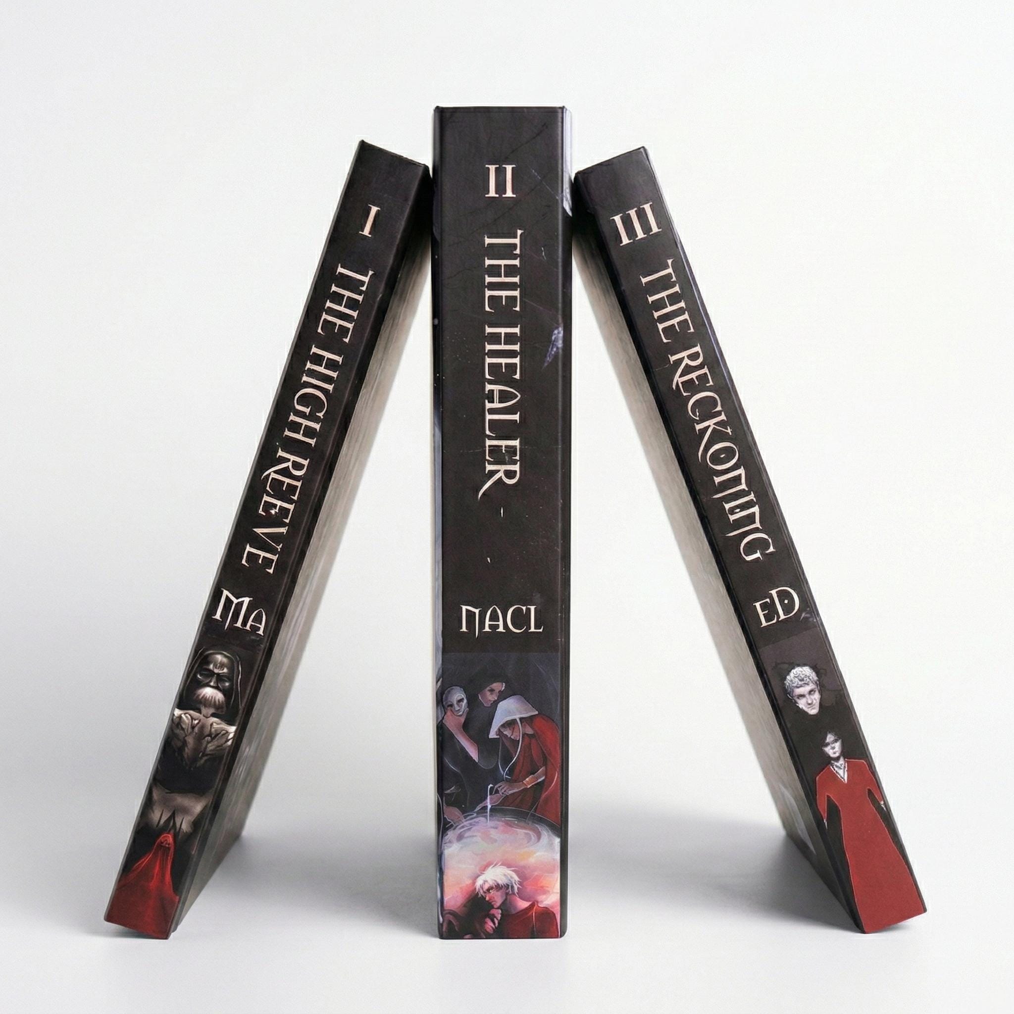 Manacled – Complete 3 Volume Hardcover Fanfiction Book Set | A5 Size | Illustrated Deluxe Edition