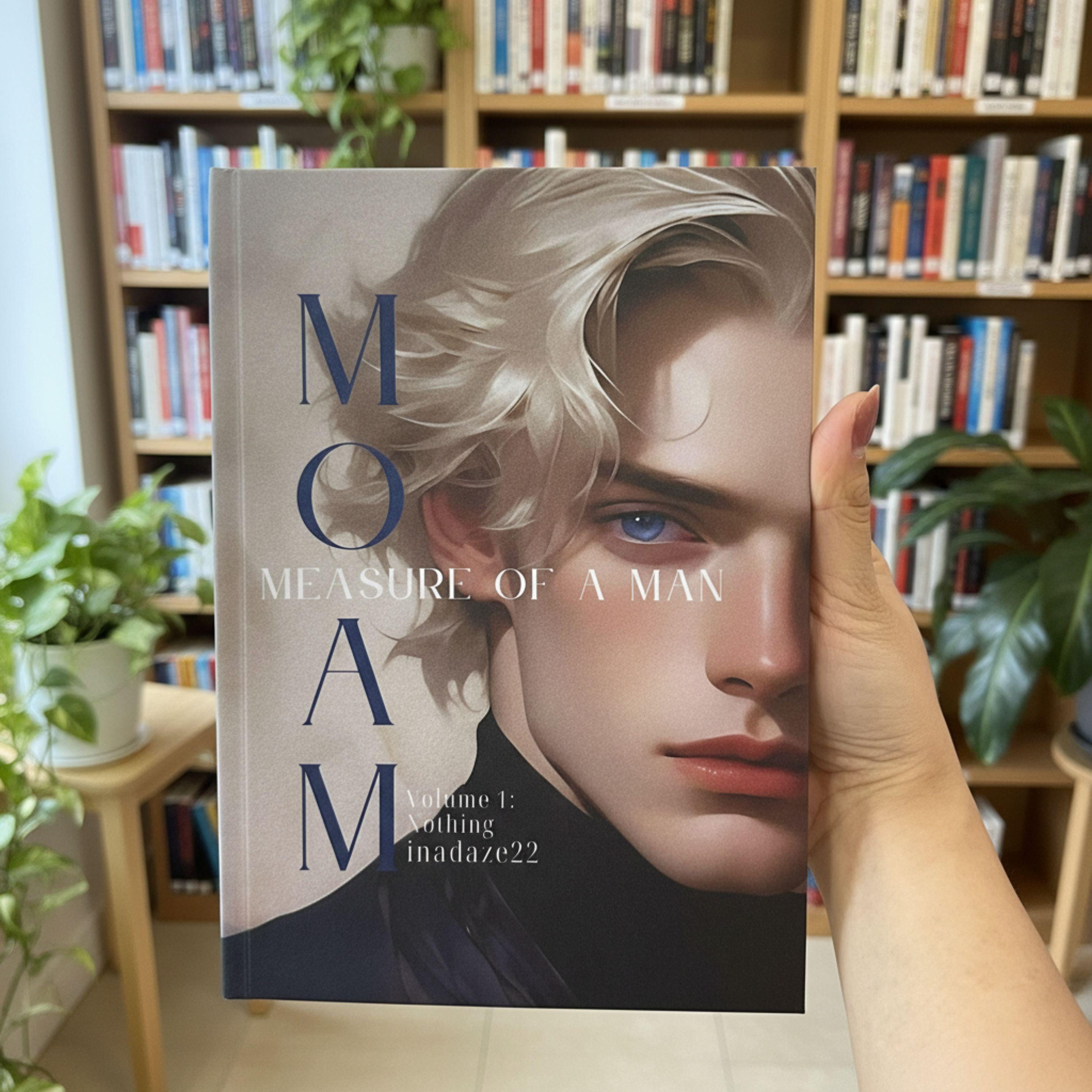Measure of a Man – Fanmade Hardcover Book Set | Deluxe 3-Volume Collector Edition | Handmade Rebound Books