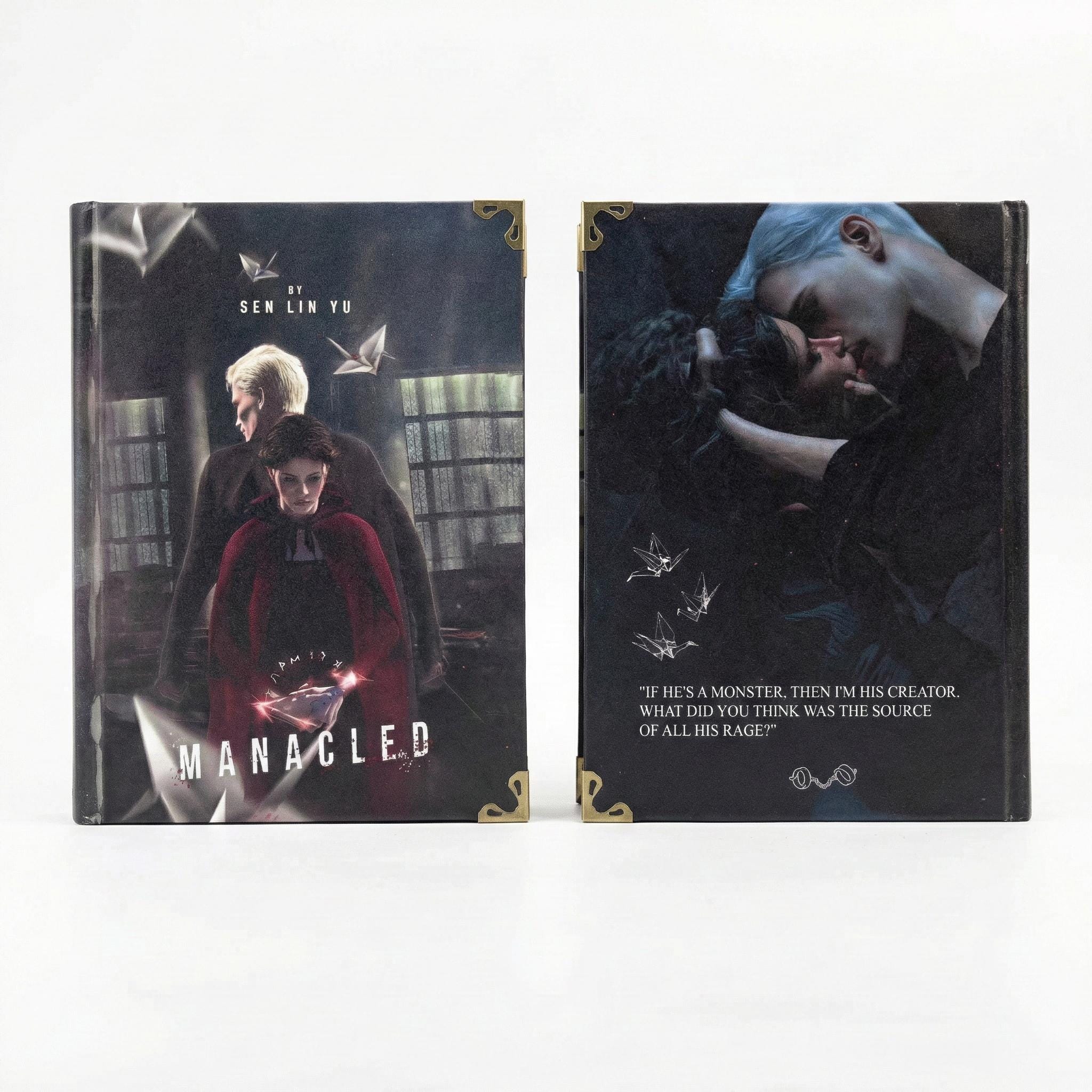 Manacled Hardcover Book – 3-in-1 Collector's Edition, Illustrated Dramione Fanfiction