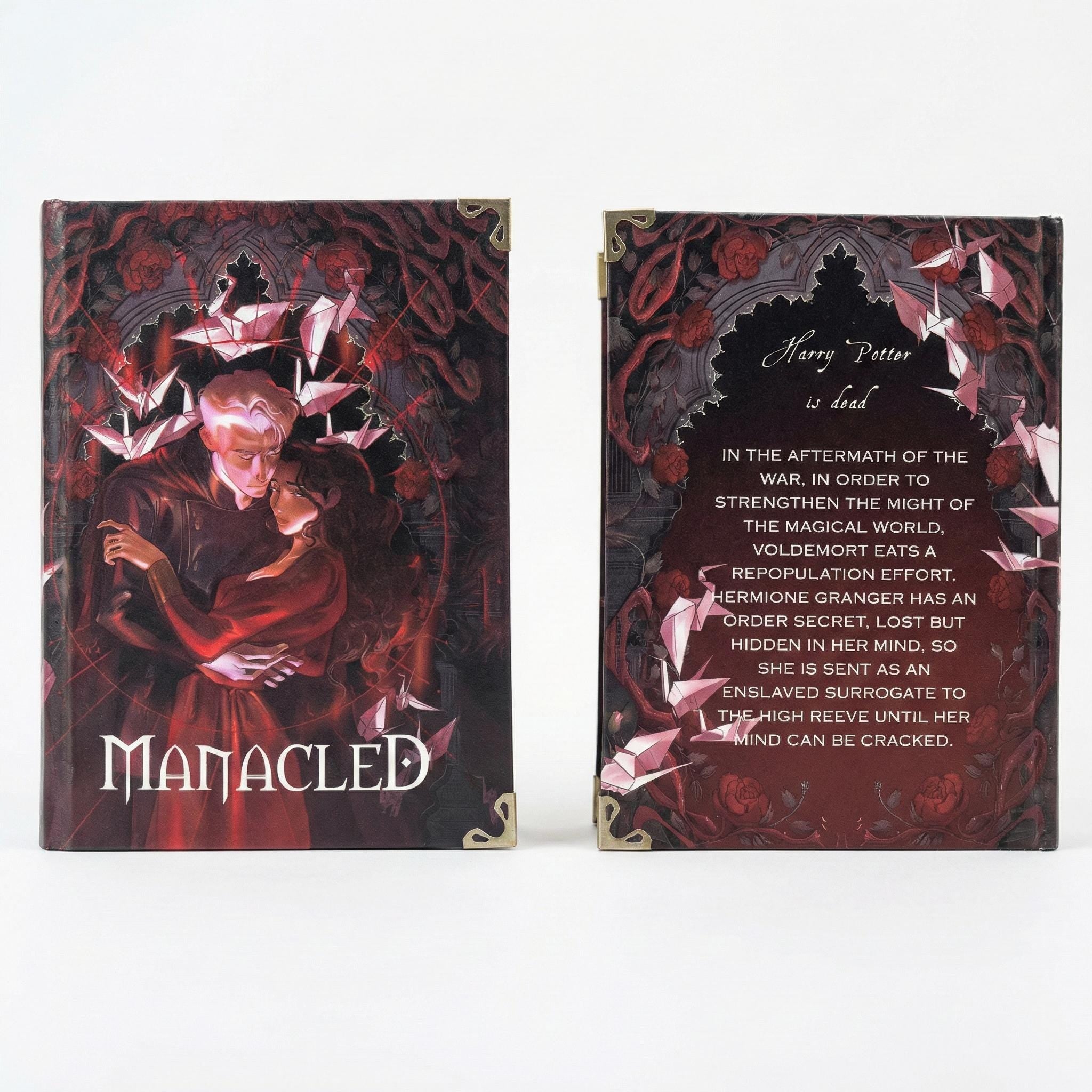 Manacled Hardcover Book – 3-in-1 Collector's Edition, Illustrated Dramione Fanfiction