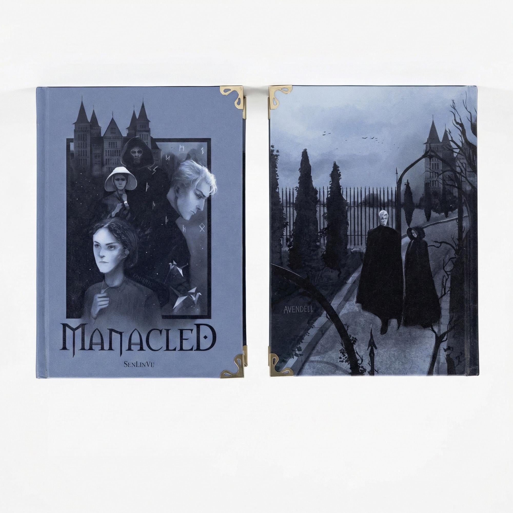 Manacled Hardcover Book – 3-in-1 Collector's Edition, Illustrated Dramione Fanfiction