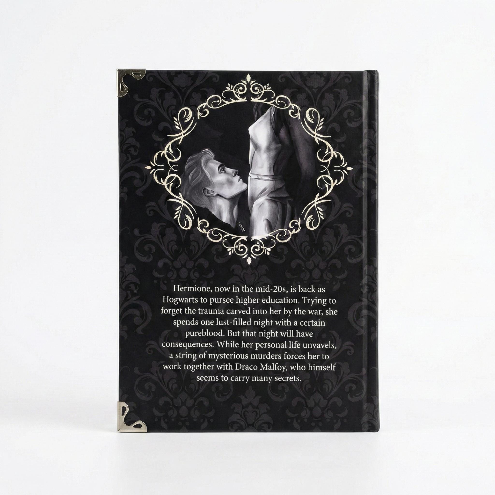Damaged Goods Hardcover Book – Dark Romance Inspired Illustrated Edition | Handmade Collector Book A5