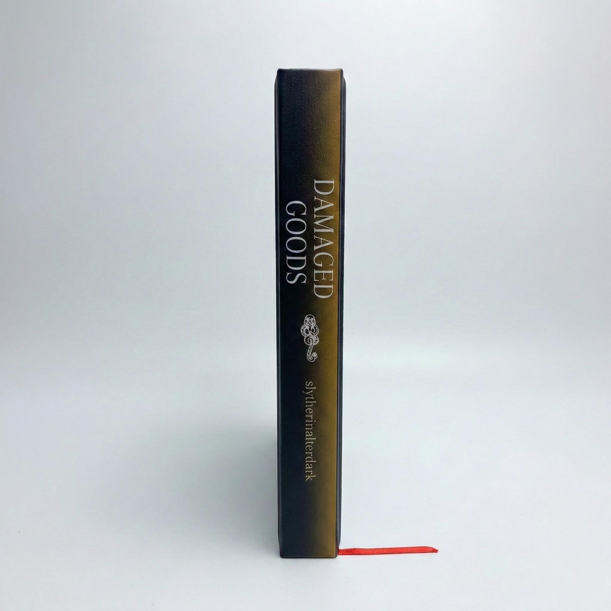 Damaged Goods Hardcover Book – Dark Romance Inspired Illustrated Edition | Handmade Collector Book A5