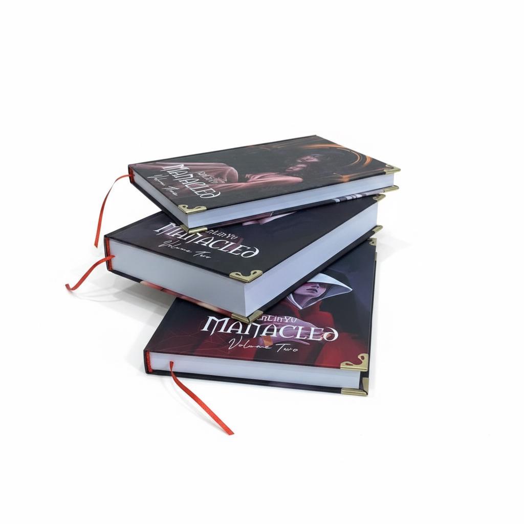 Manacled – 3 Volume Hardcover Fanfiction Book Set | Illustrated Dramione Dark Romance | Collector Edition Gift
