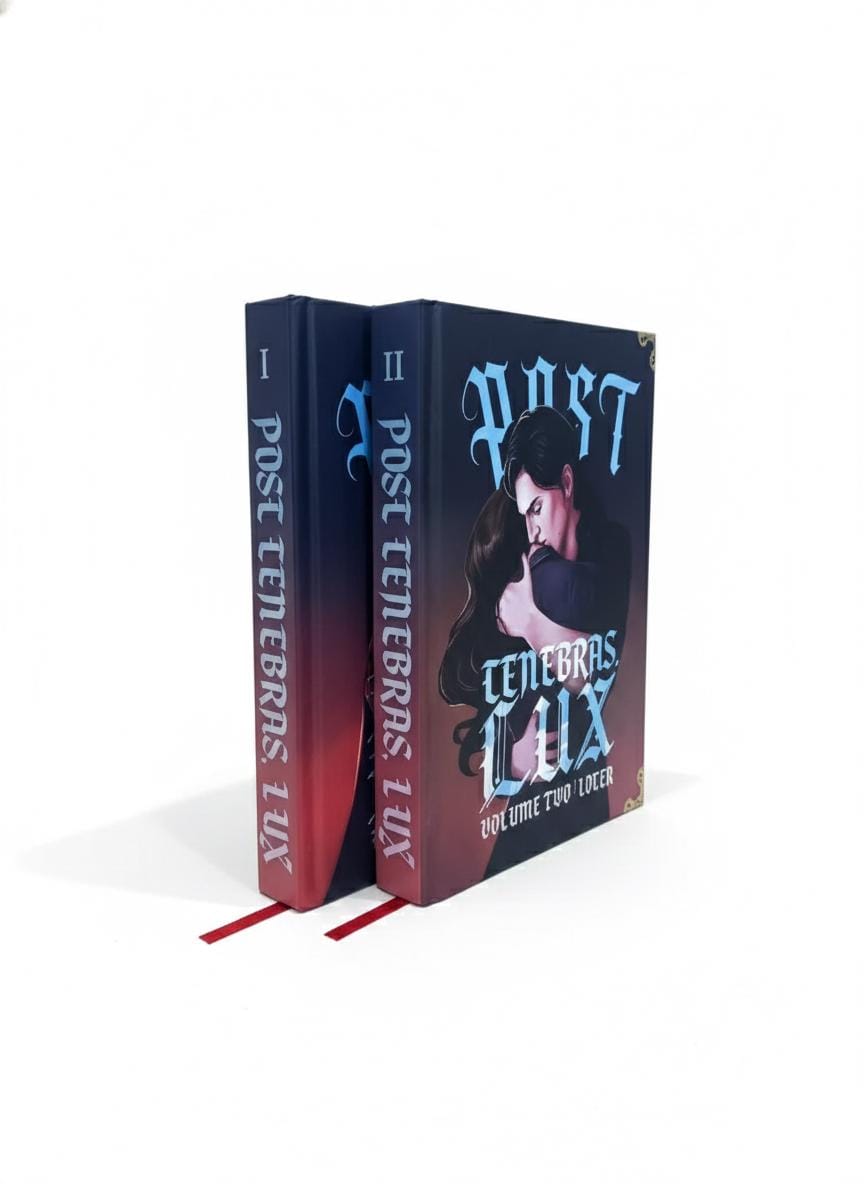 POST TENEBRAS LUX – 3 Volume Hardcover Fanfiction Book Set | Illustrated Romantic Dramione | Collector Edition Gift