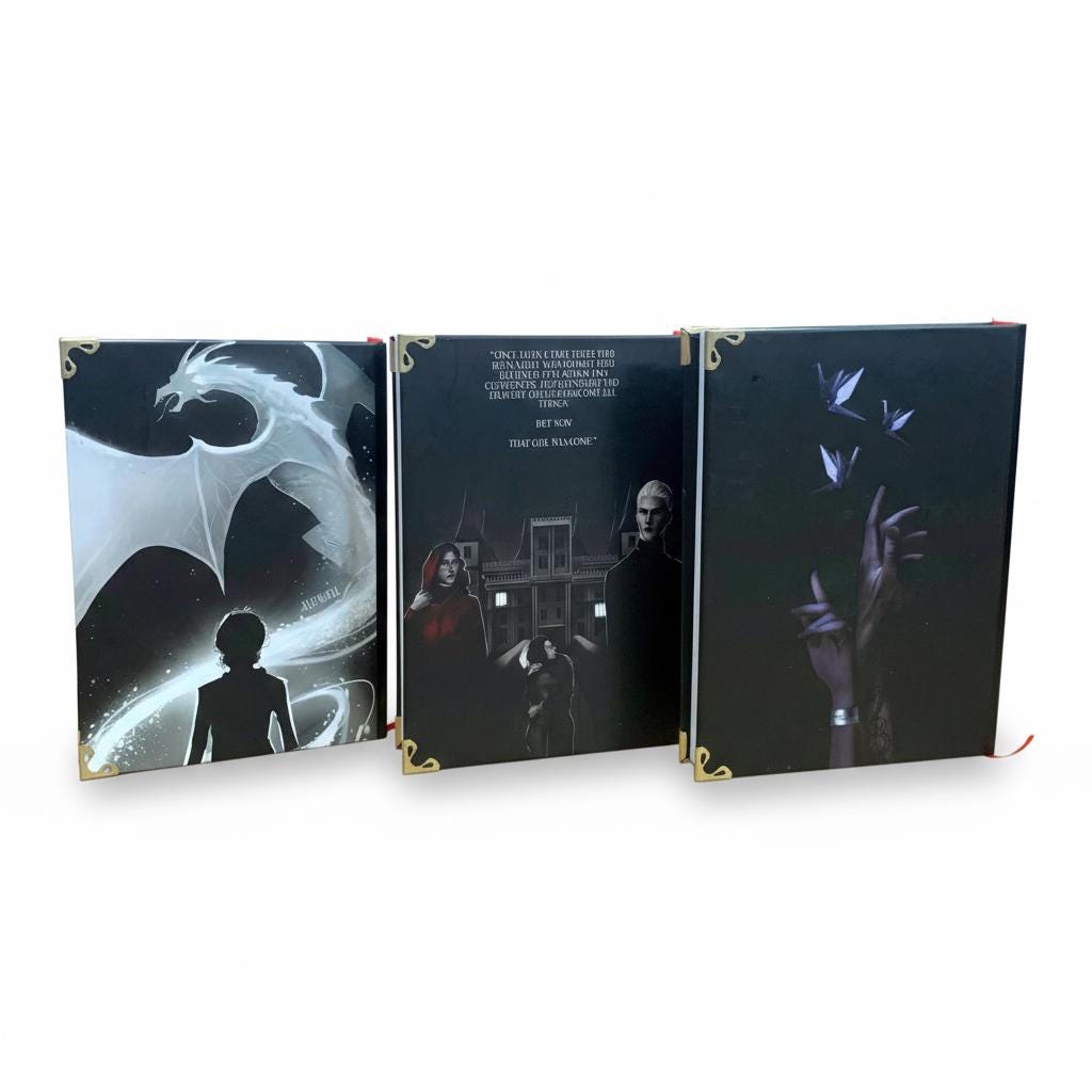 MANACLED Fanfiction – 3 Volume Hardcover Set, Dark Dramione Collector Edition