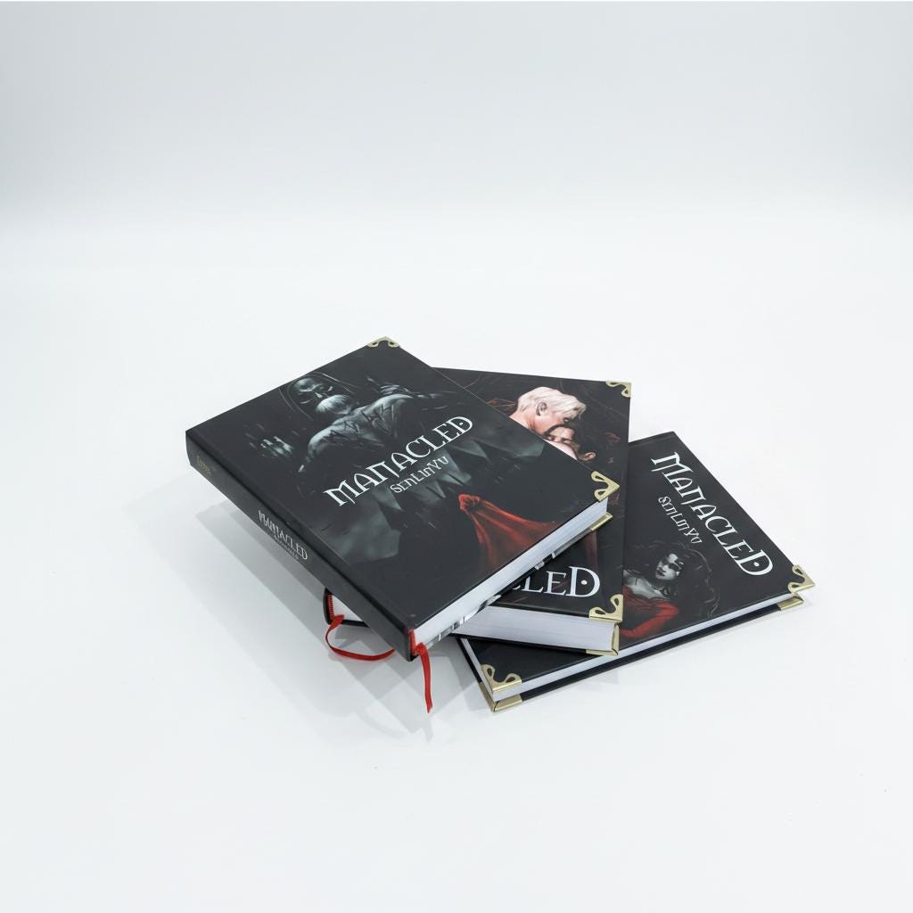 MANACLED Fanfiction – 3 Volume Hardcover Set, Dark Dramione Collector Edition