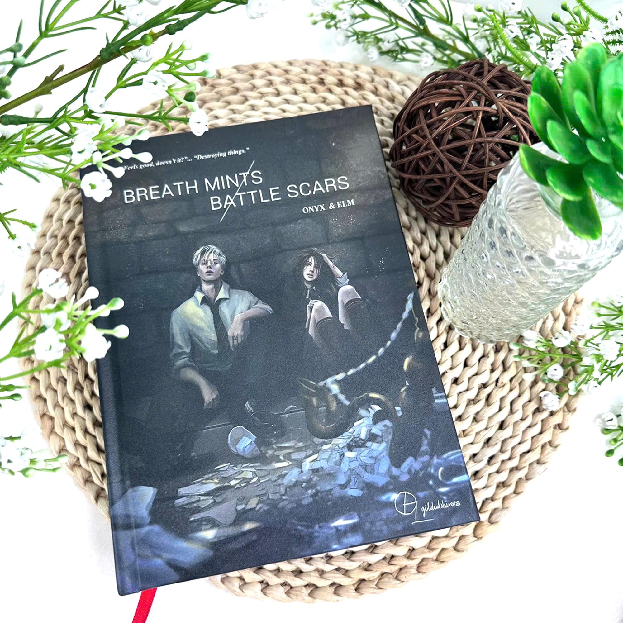 Breath Mints-Battle Scars Book – Deluxe Edition with New Covers, Illustrations, and Exclusive Bookmark N06